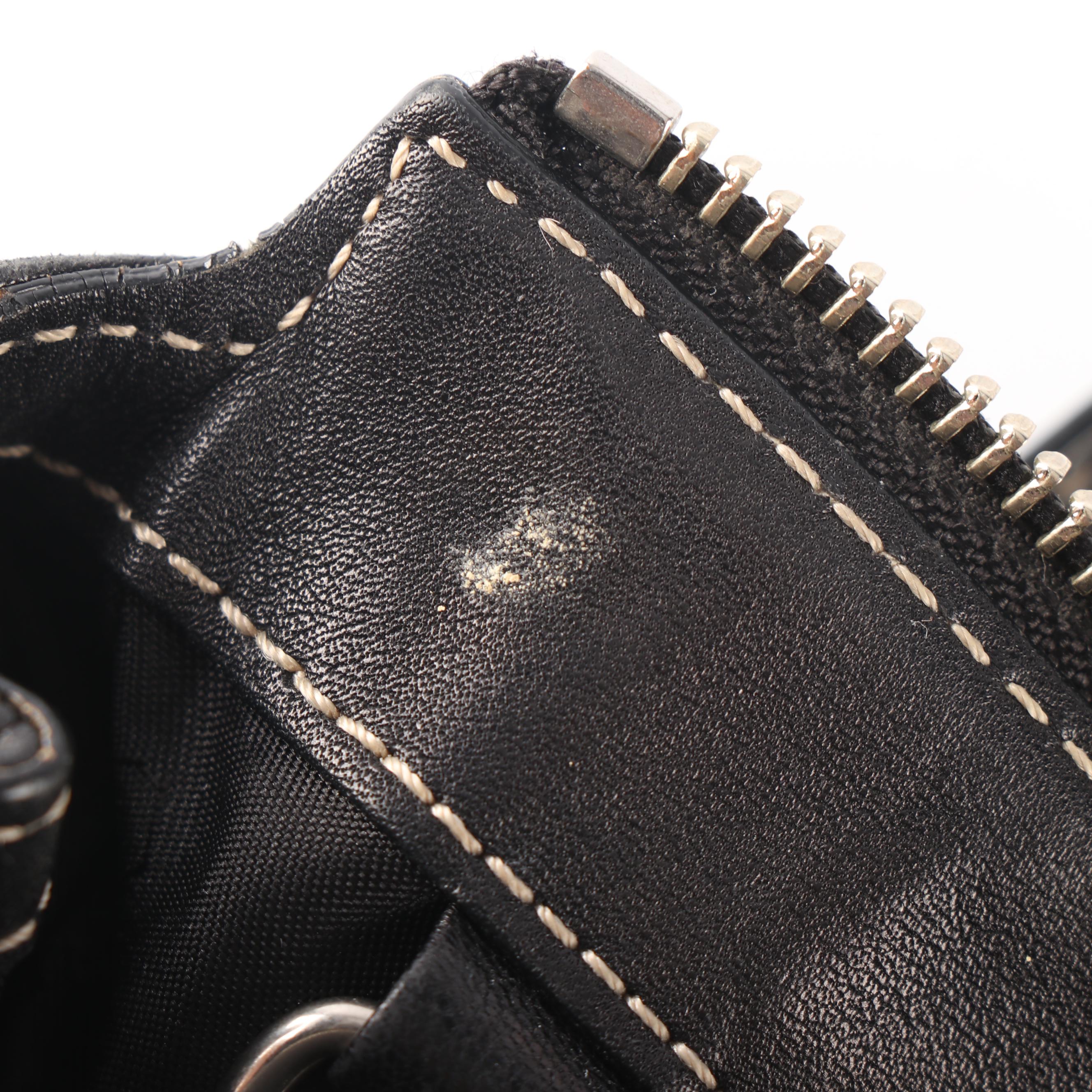 Coach Soho Legacy Black Leather Satchel