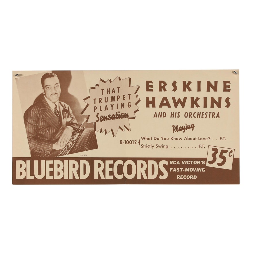 Erskine Hawkins and His Orchestra Promotional Poster