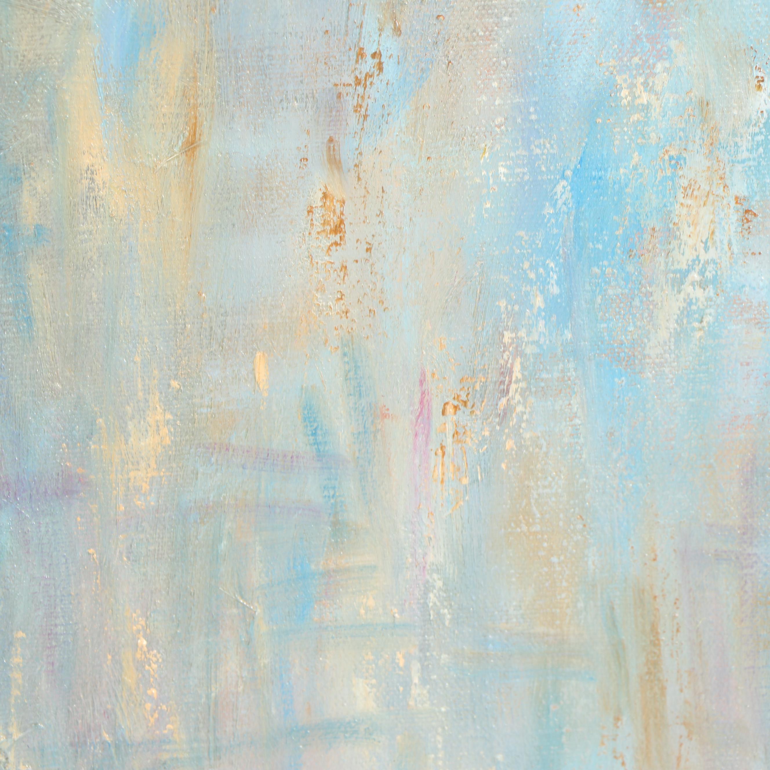 Mid 20th Century Figure Study Oil Painting