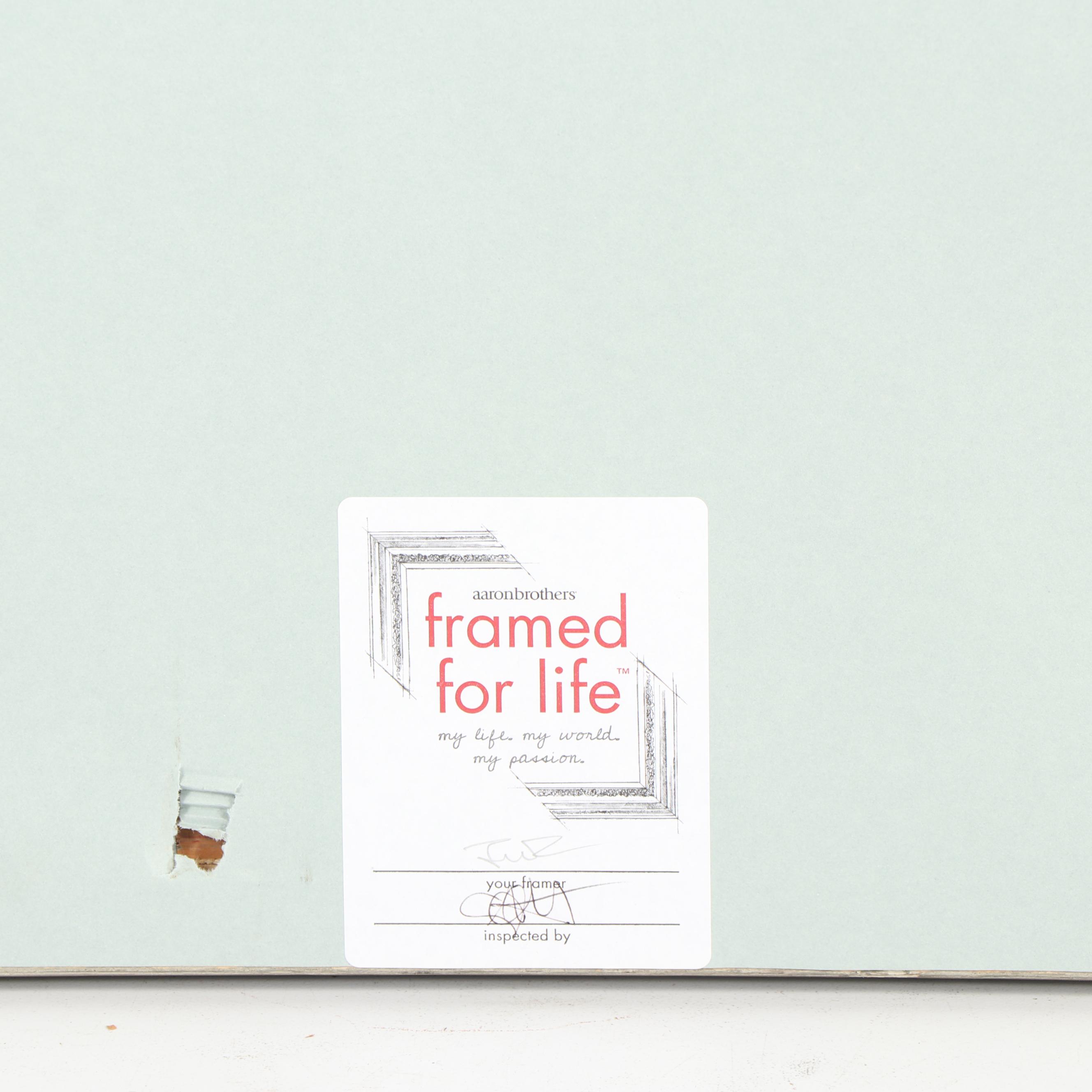 Mid 20th Century Figure Study Oil Painting