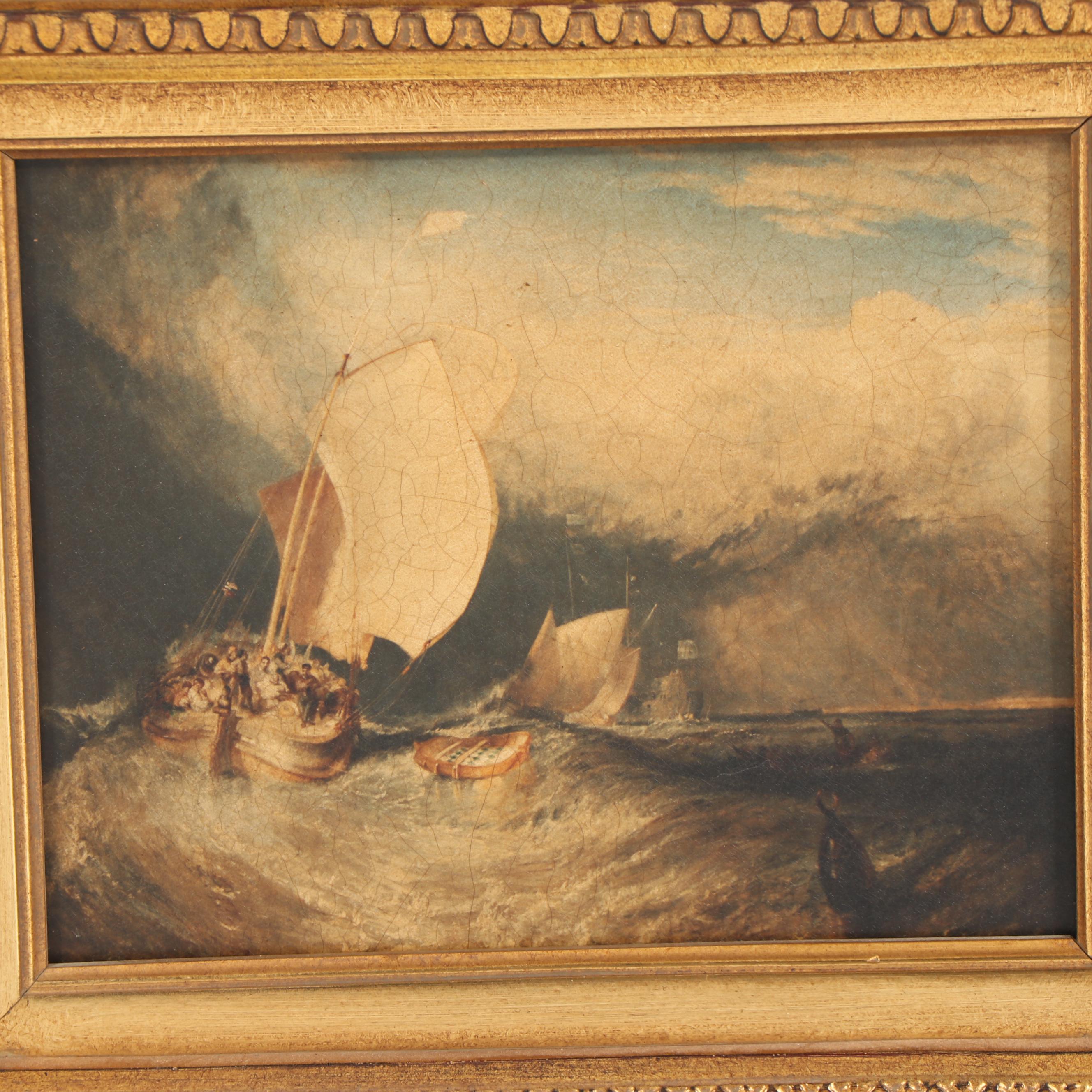Giclée after J. M. W. Turner "Fishing Boats with Hucksters Bargaining for Fish"