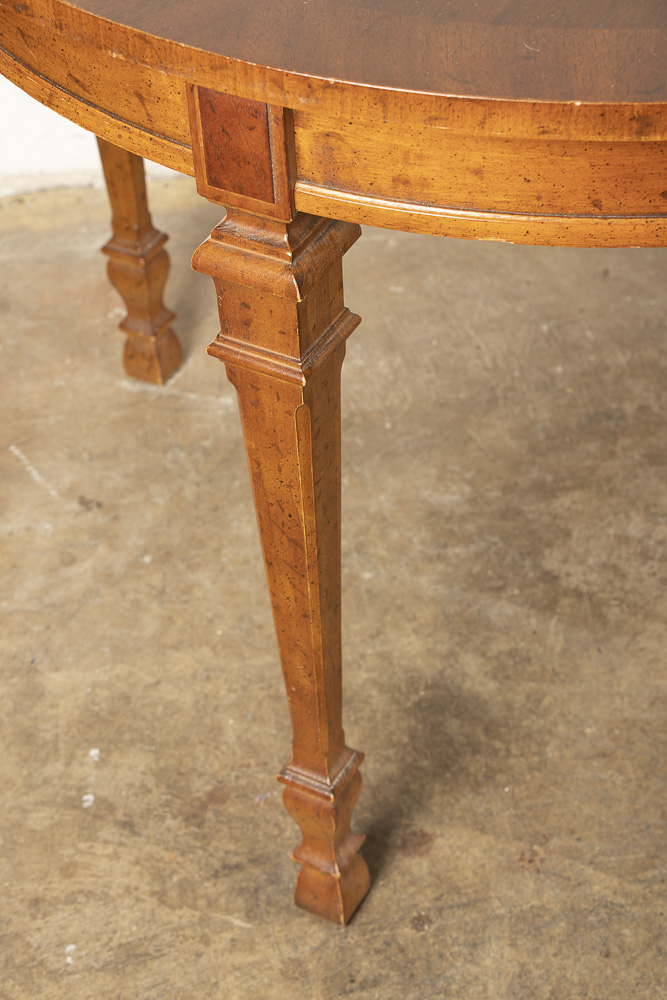 Louis XVI Style Pecan "Francesca" Dining Set by Drexel, 20th Century