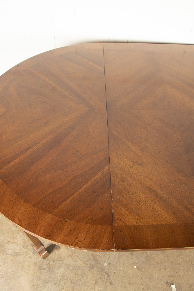 Louis XVI Style Pecan "Francesca" Dining Set by Drexel, 20th Century