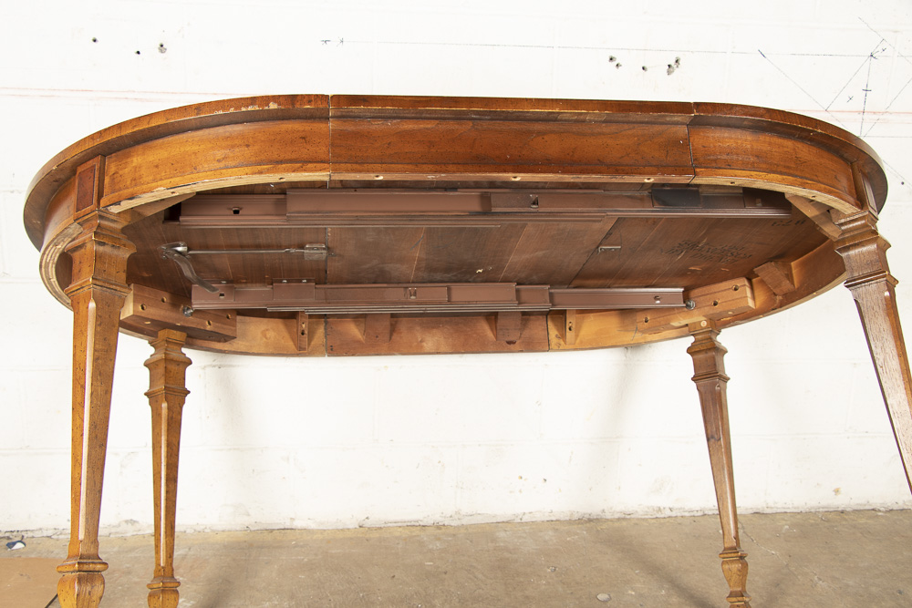 Louis XVI Style Pecan "Francesca" Dining Set by Drexel, 20th Century