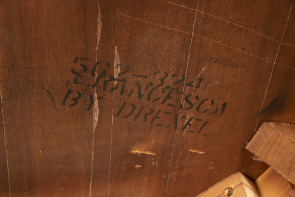 Louis XVI Style Pecan "Francesca" Dining Set by Drexel, 20th Century