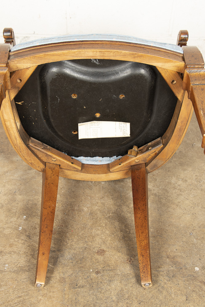 Louis XVI Style Pecan "Francesca" Dining Set by Drexel, 20th Century