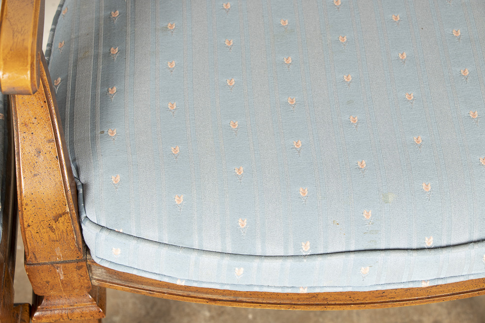 Louis XVI Style Pecan "Francesca" Dining Set by Drexel, 20th Century