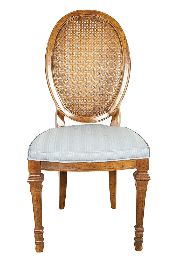 Louis XVI Style Pecan "Francesca" Dining Set by Drexel, 20th Century