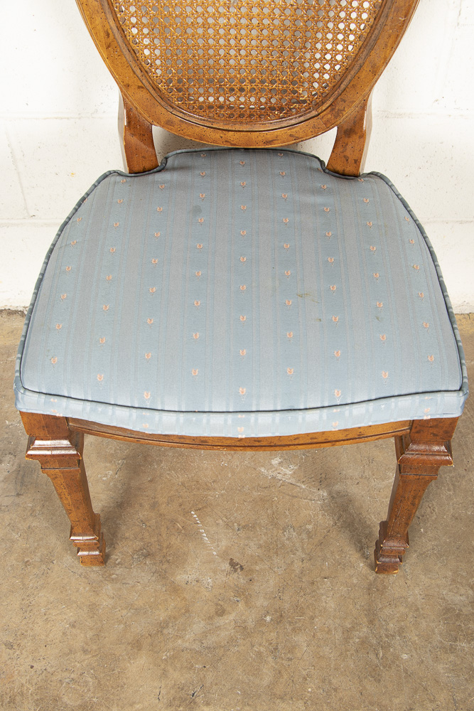 Louis XVI Style Pecan "Francesca" Dining Set by Drexel, 20th Century