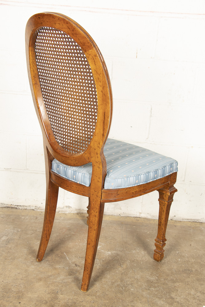 Louis XVI Style Pecan "Francesca" Dining Set by Drexel, 20th Century