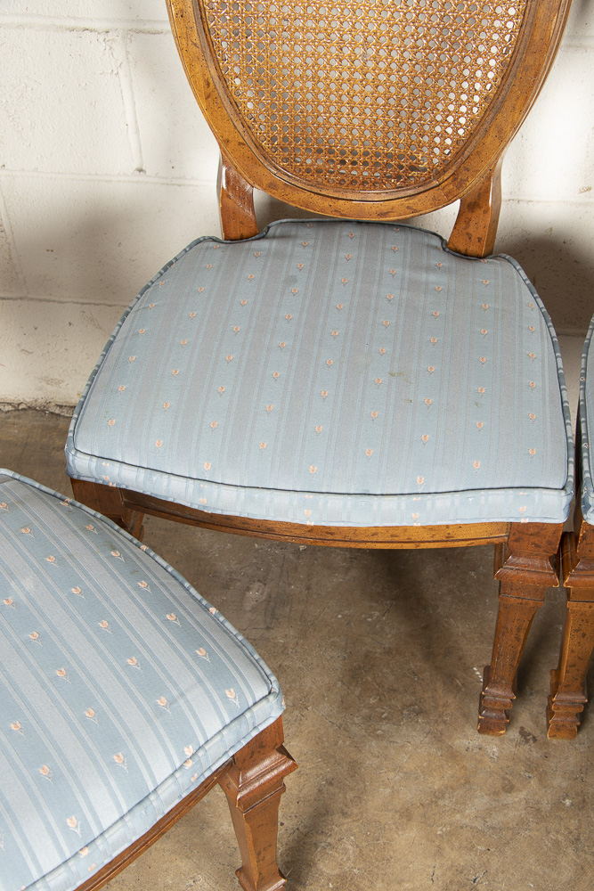 Louis XVI Style Pecan "Francesca" Dining Set by Drexel, 20th Century