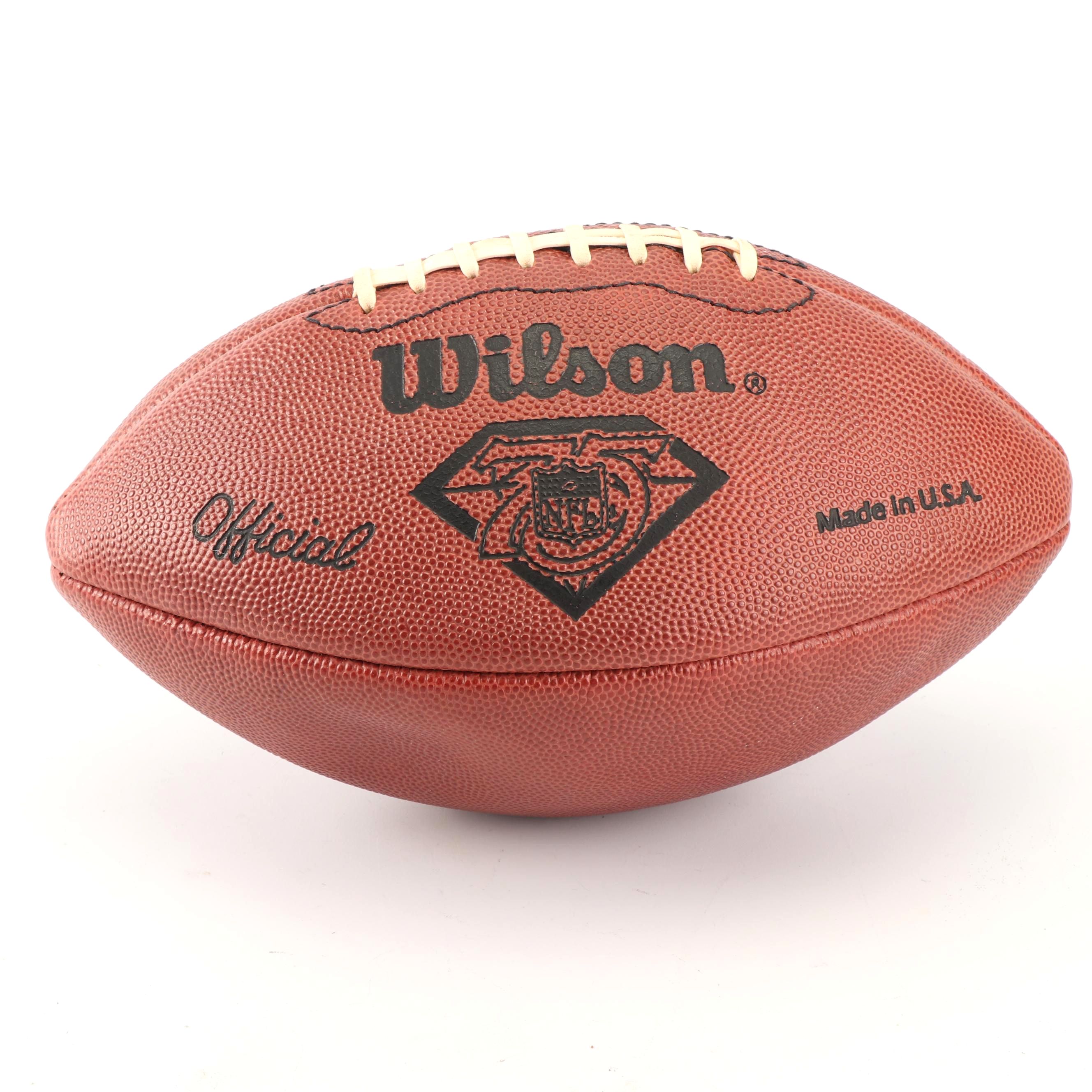 Errict Rhett Autographed Football