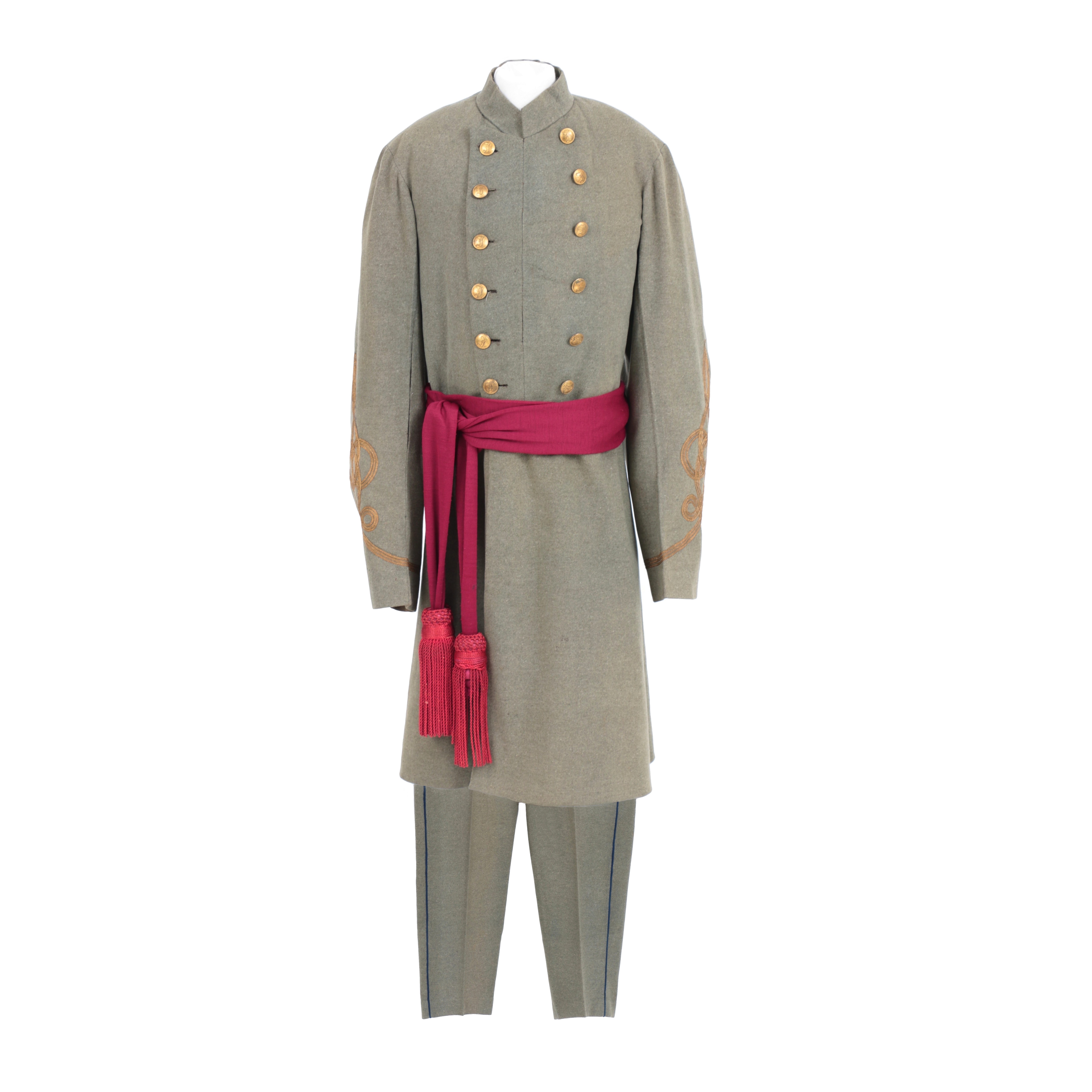 Important Civil War Confederate Colonel's Uniform