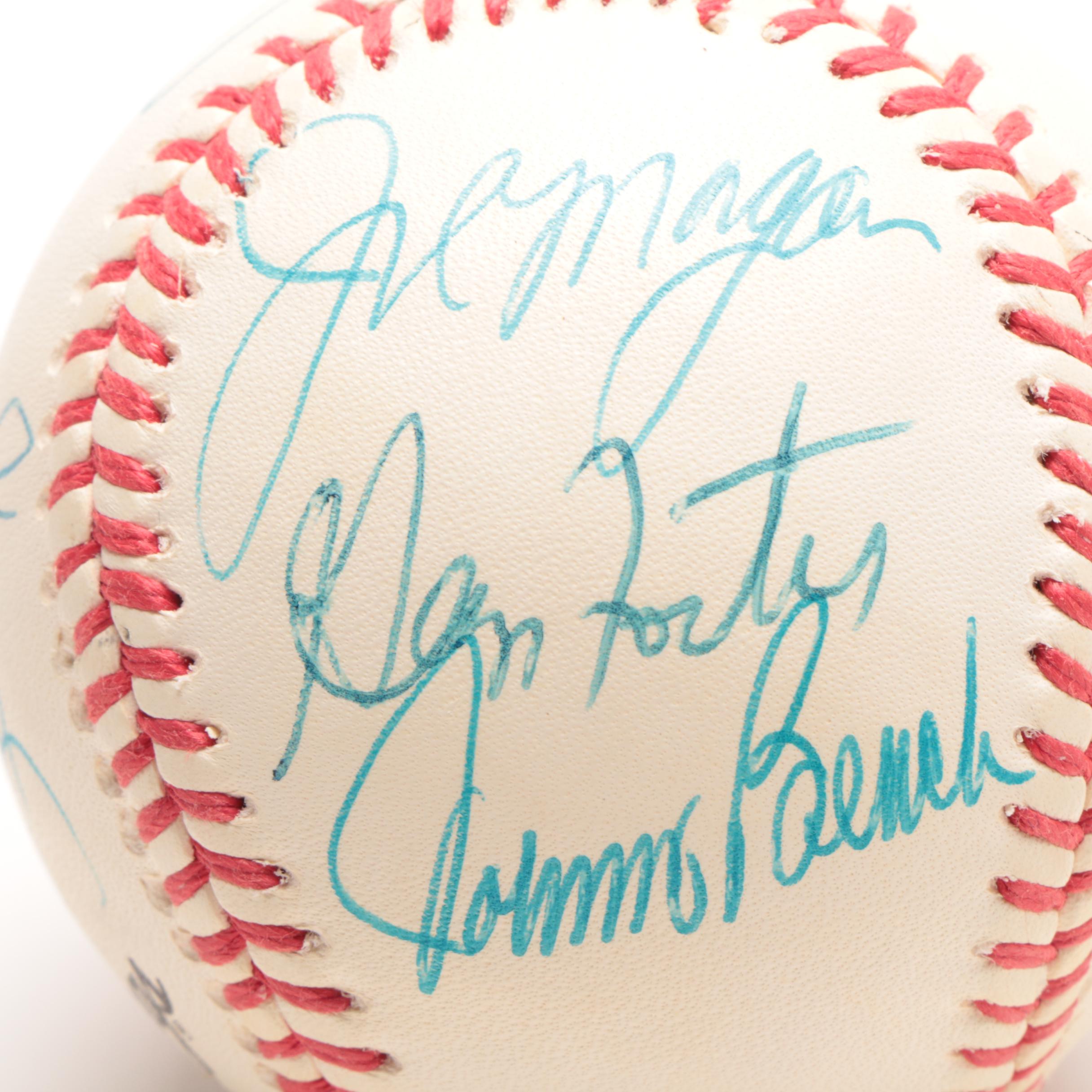 "Big Red Machine" Era Signed National League Baseball
