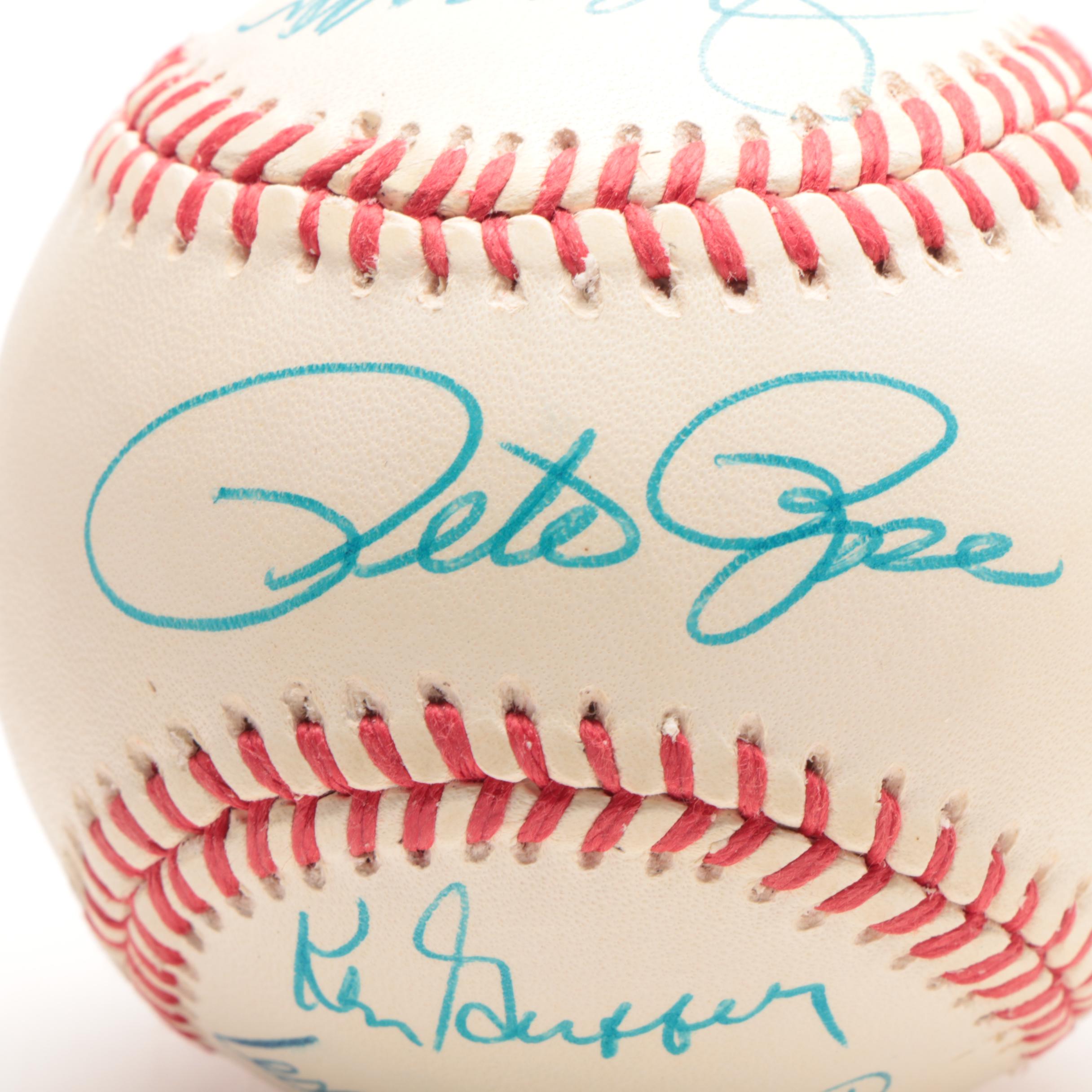 "Big Red Machine" Era Signed National League Baseball