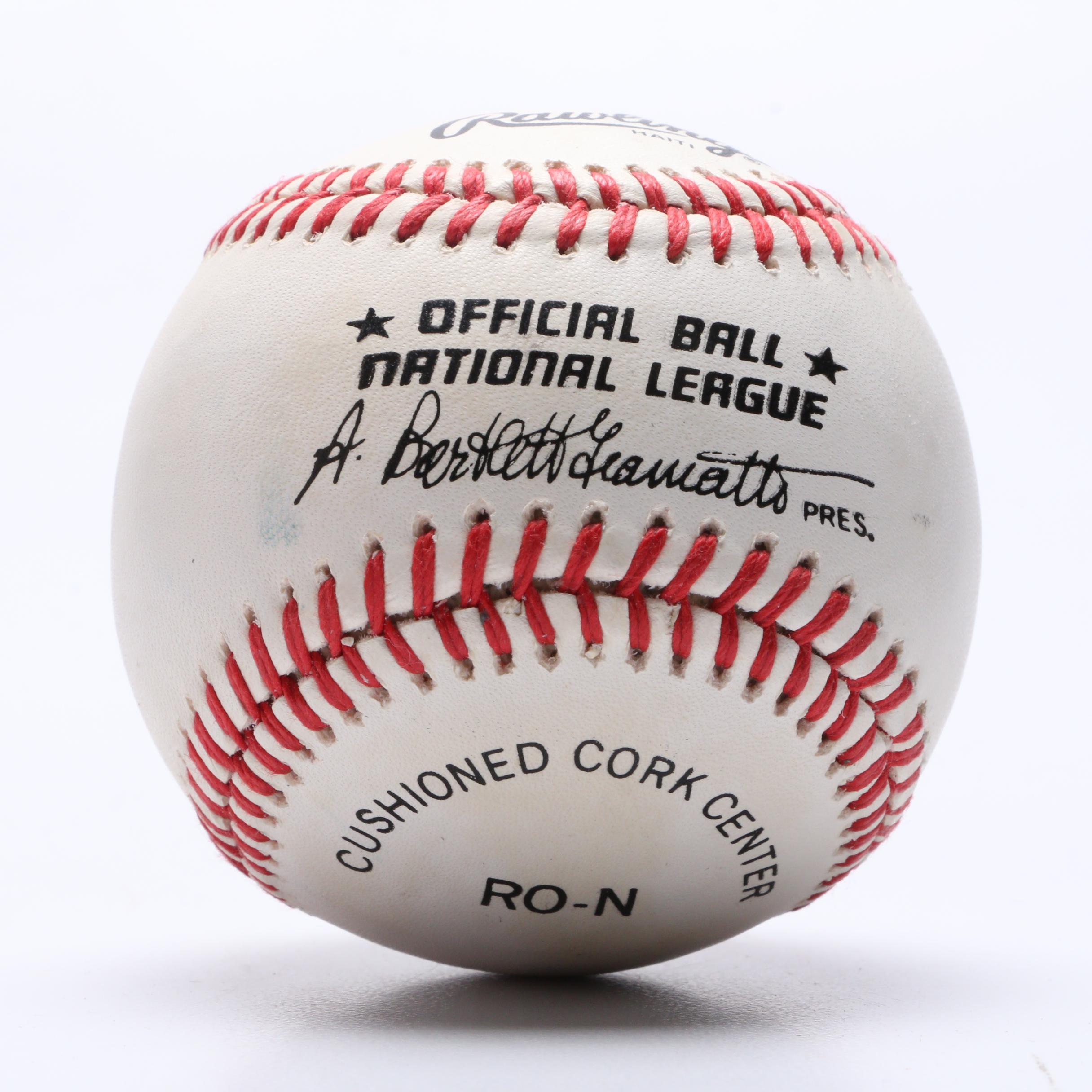 Chris Sabo and Jose Rijo Signed Baseballs  COAs