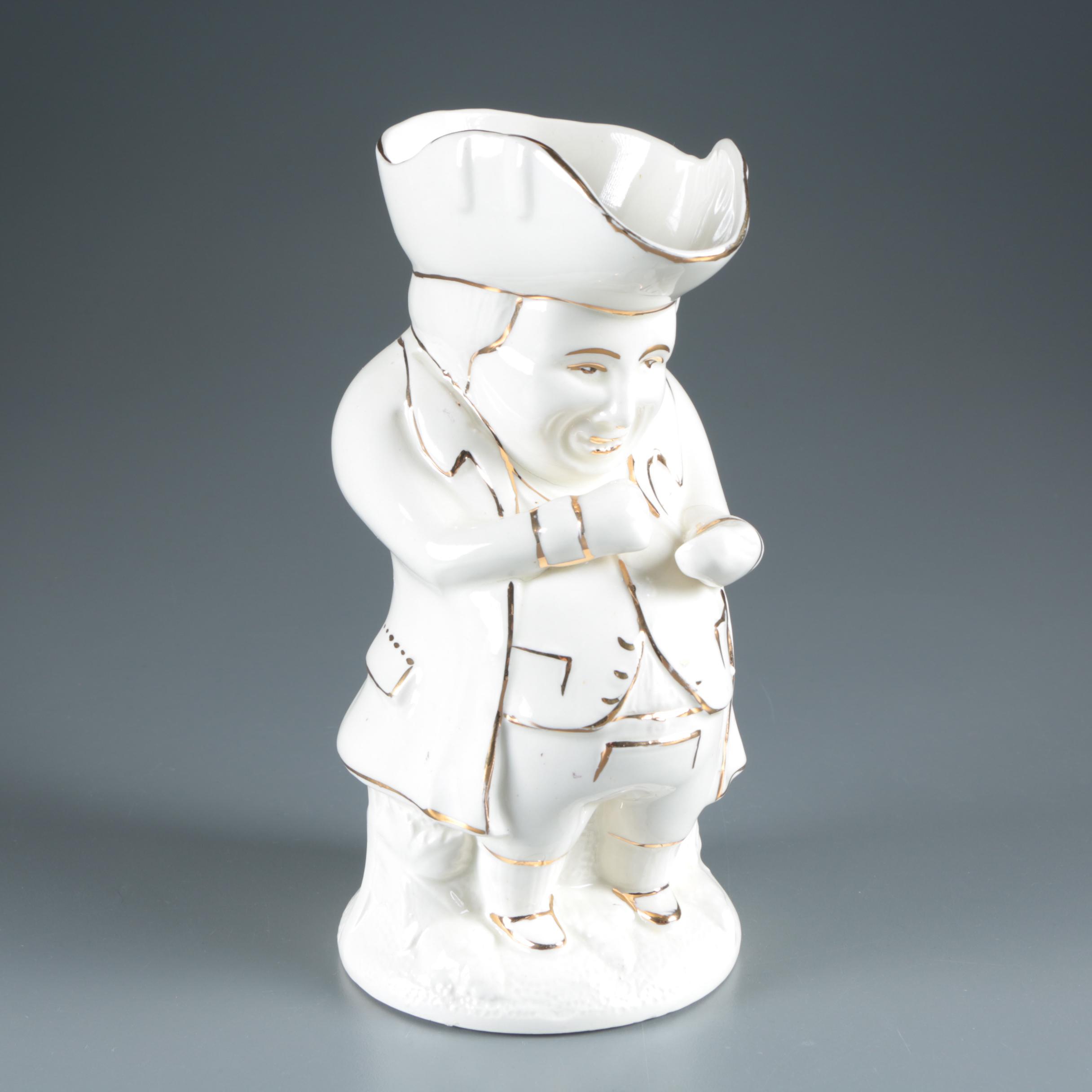 English Toby Ceramic Jug