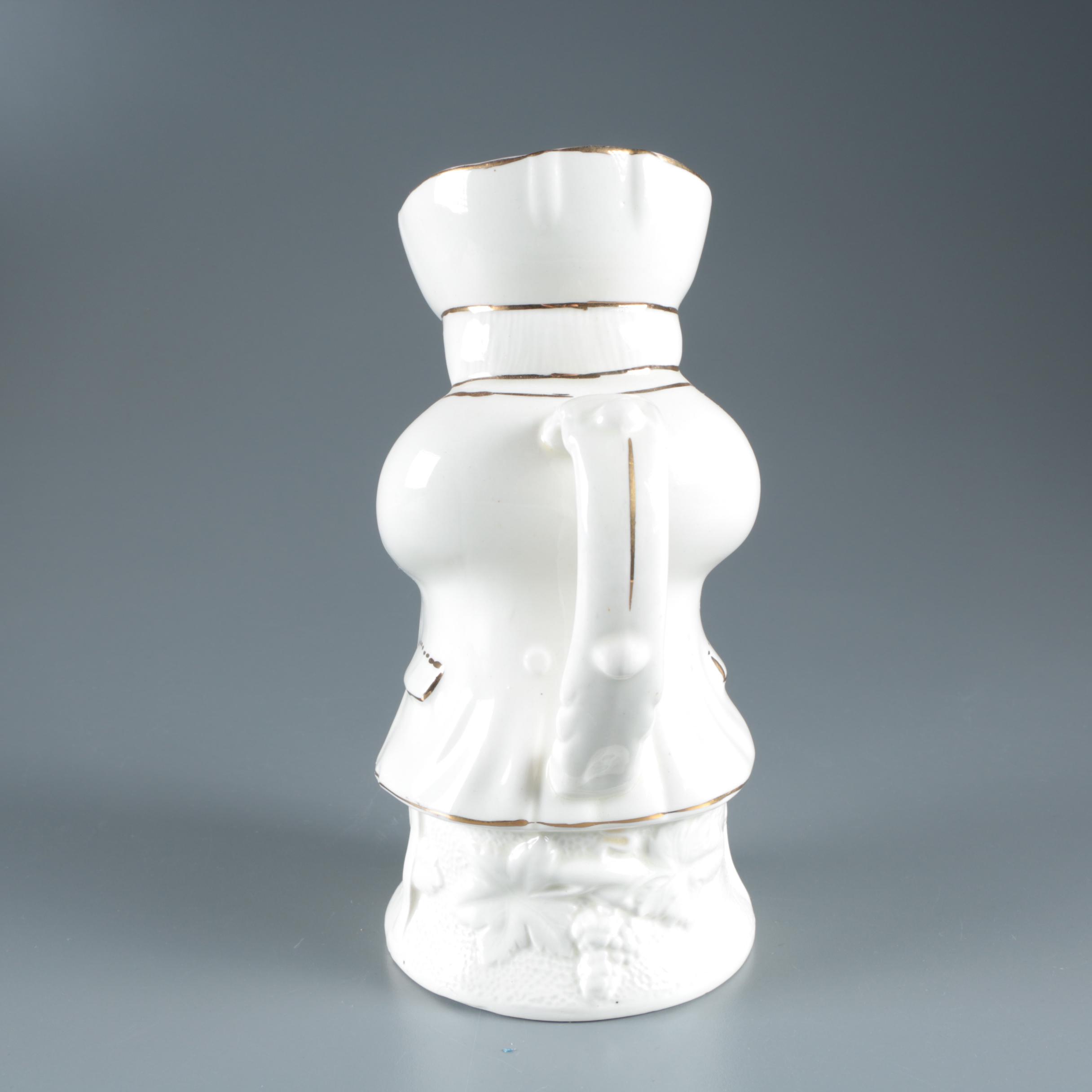 English Toby Ceramic Jug