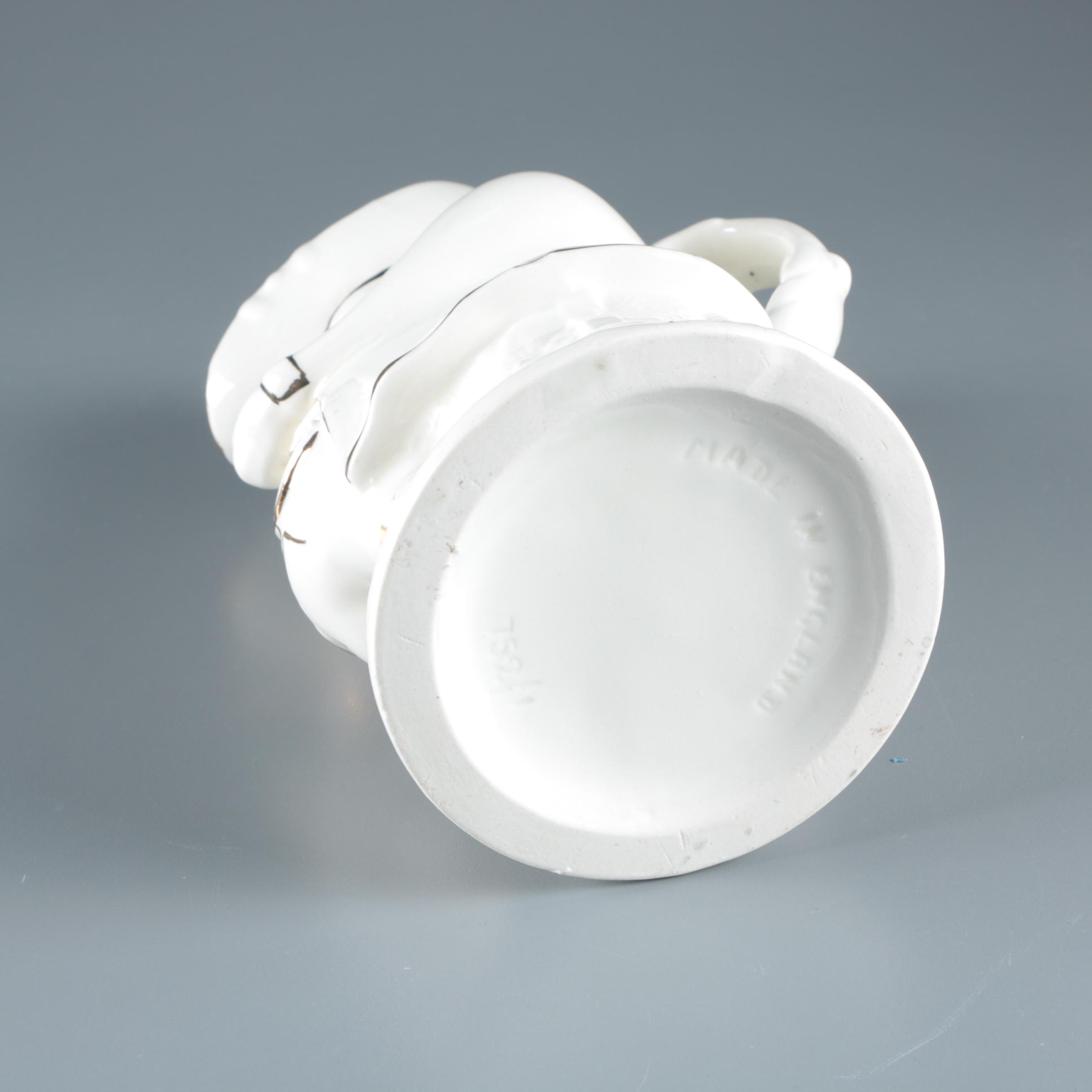 English Toby Ceramic Jug