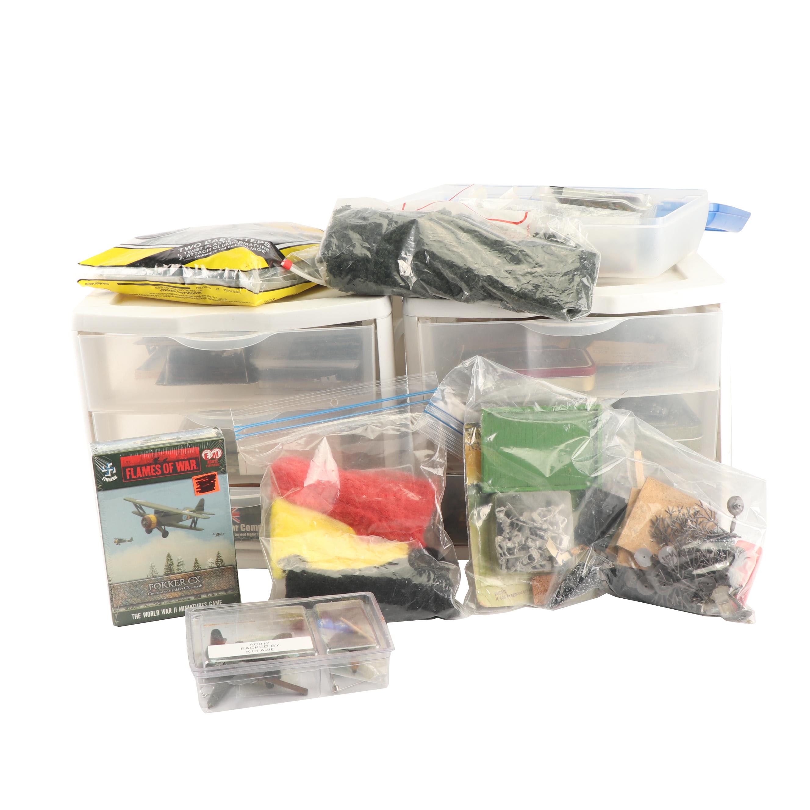 Military Themed Model kits with Hobby Supplies