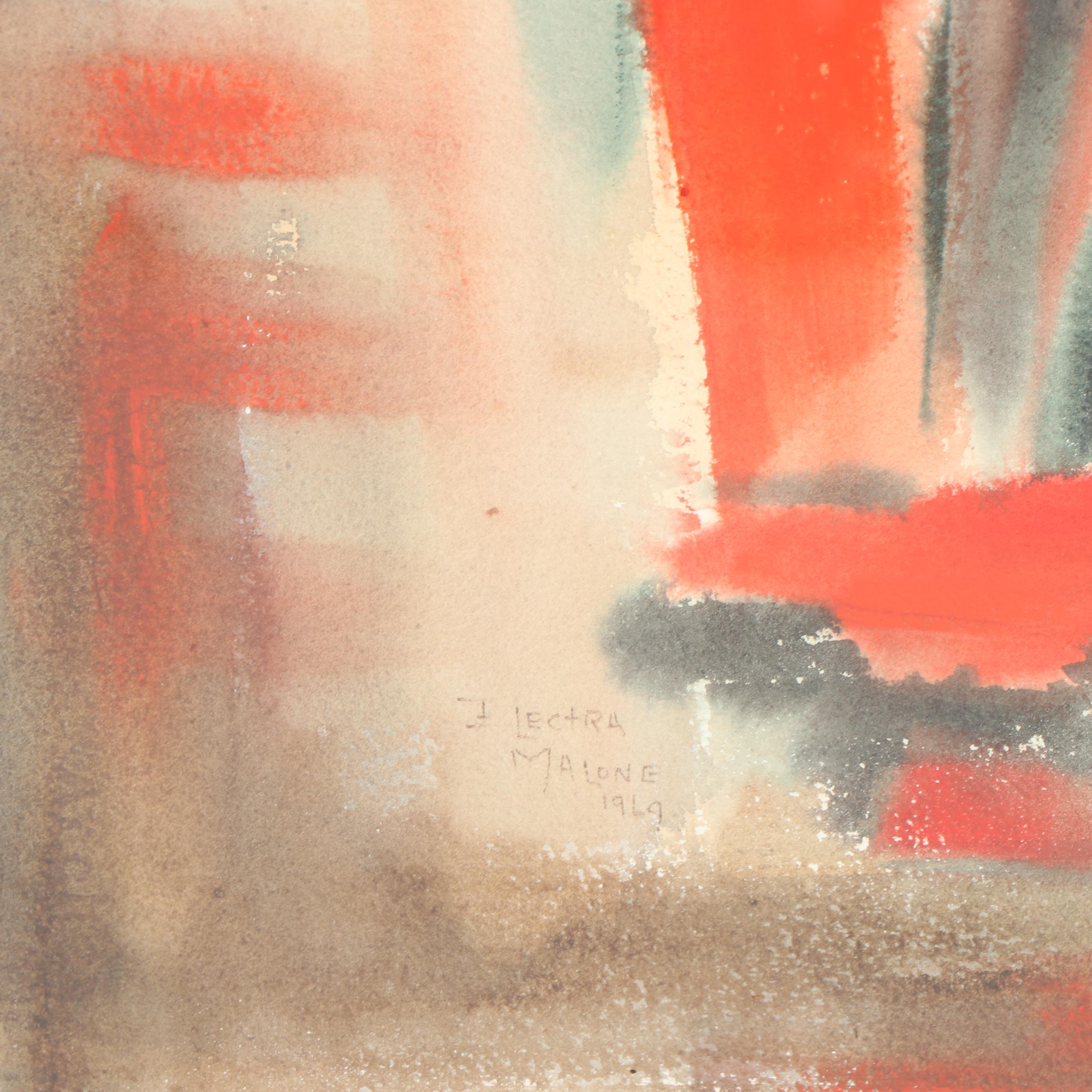 Electra Malone Watercolor Painting "Firebird #1"