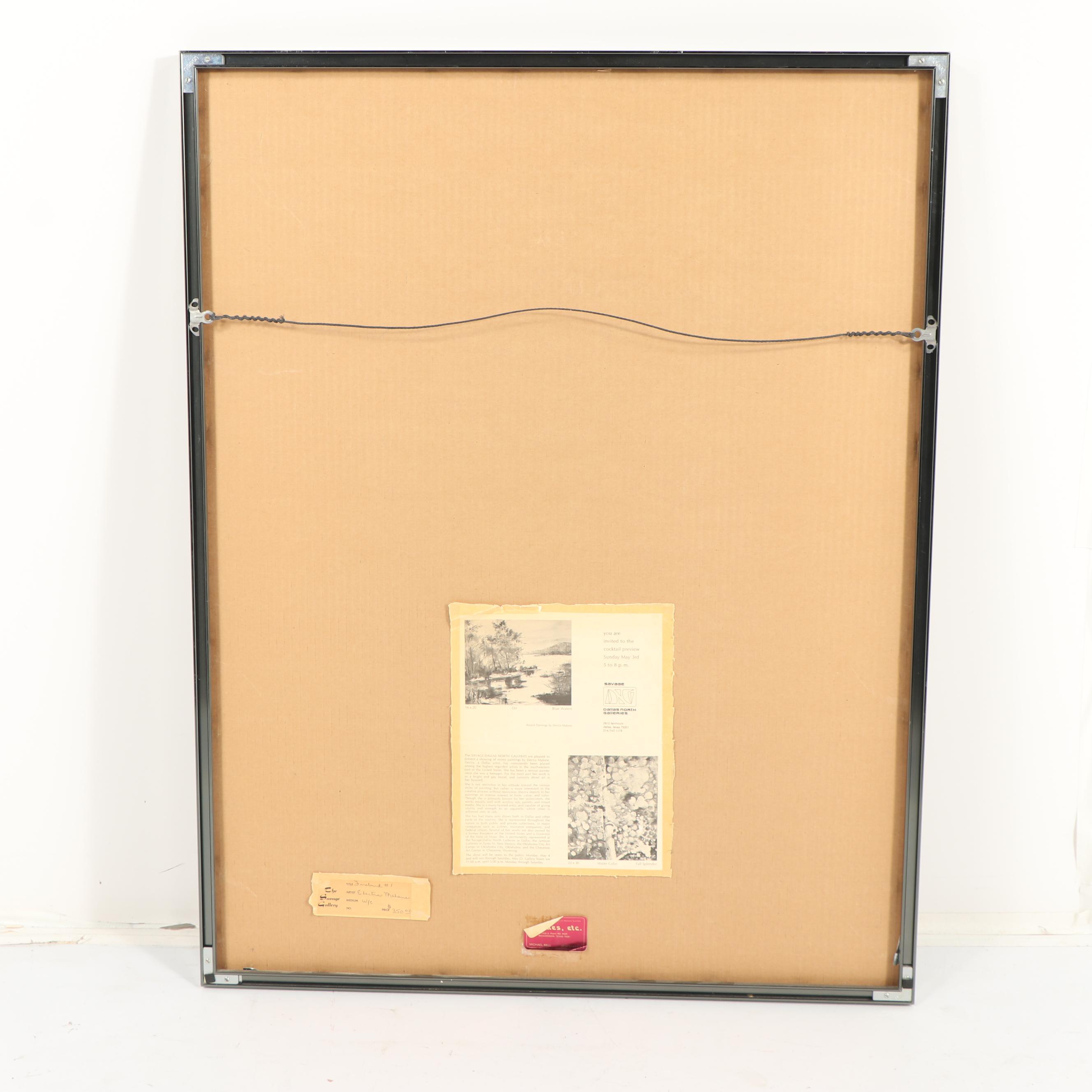 Electra Malone Watercolor Painting "Firebird #1"