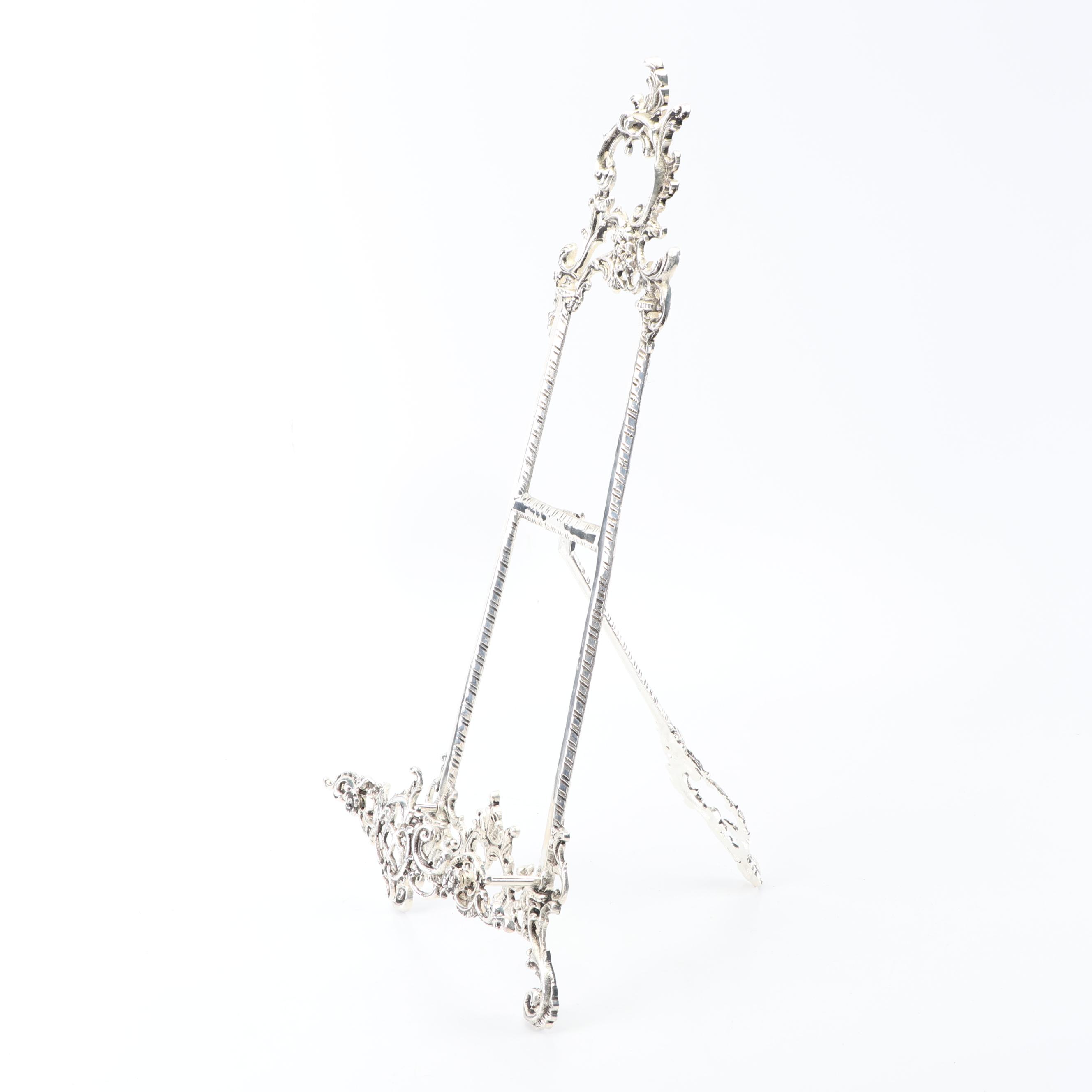 Ornate Metallic Picture Easels