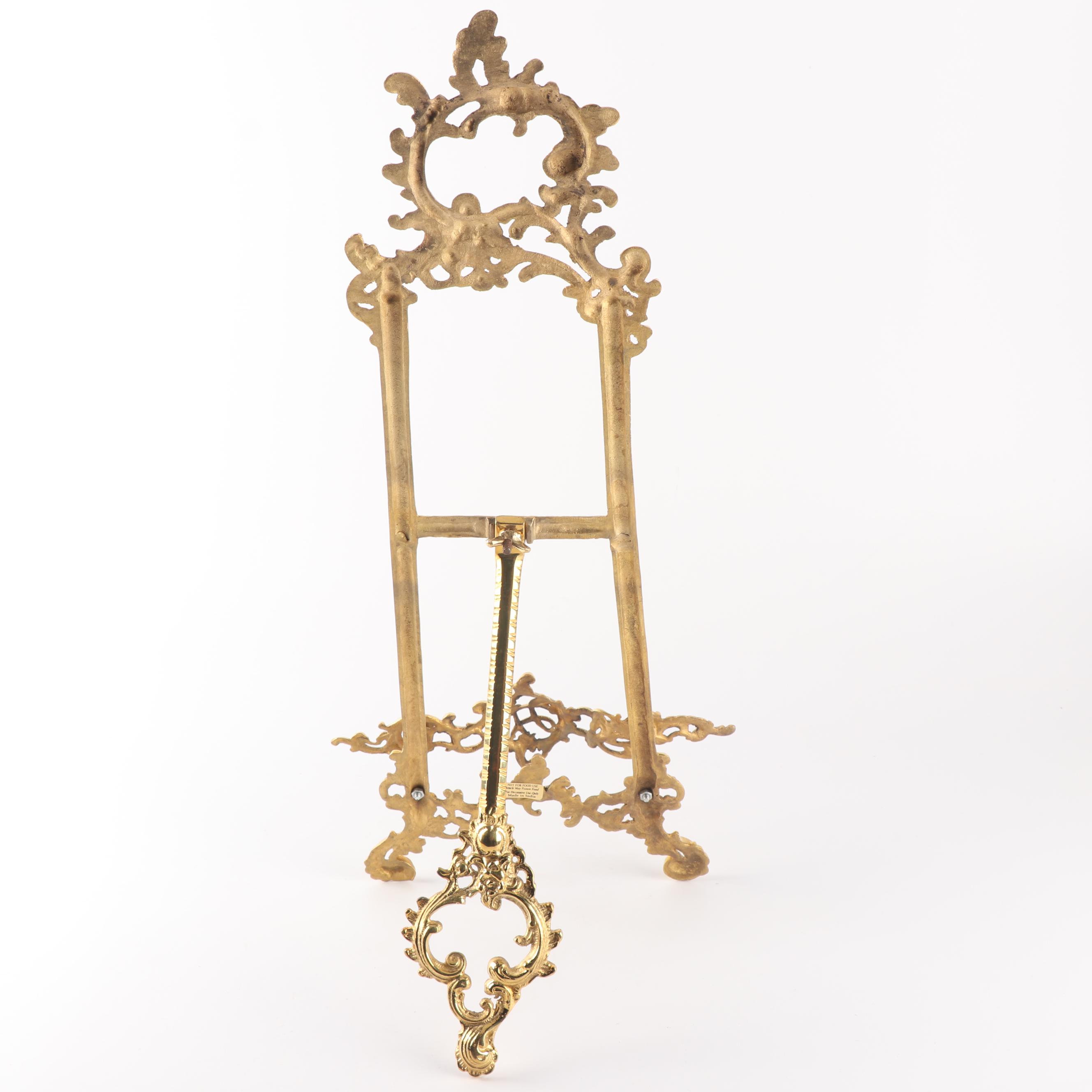 Decorative Metal Tabletop Display Easels