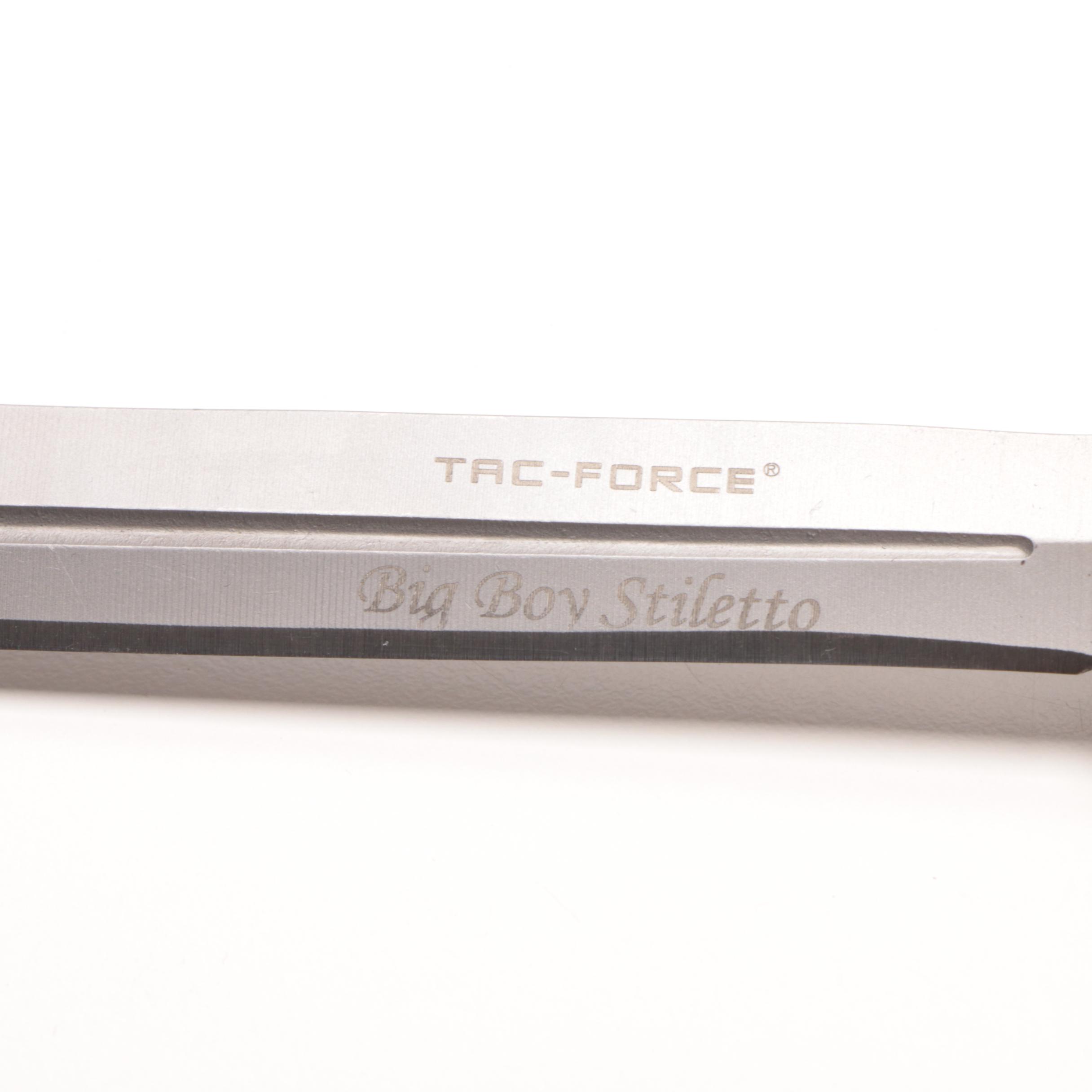 Tac-Force "Big Boy Stiletto" Tactical Outdoor Knife