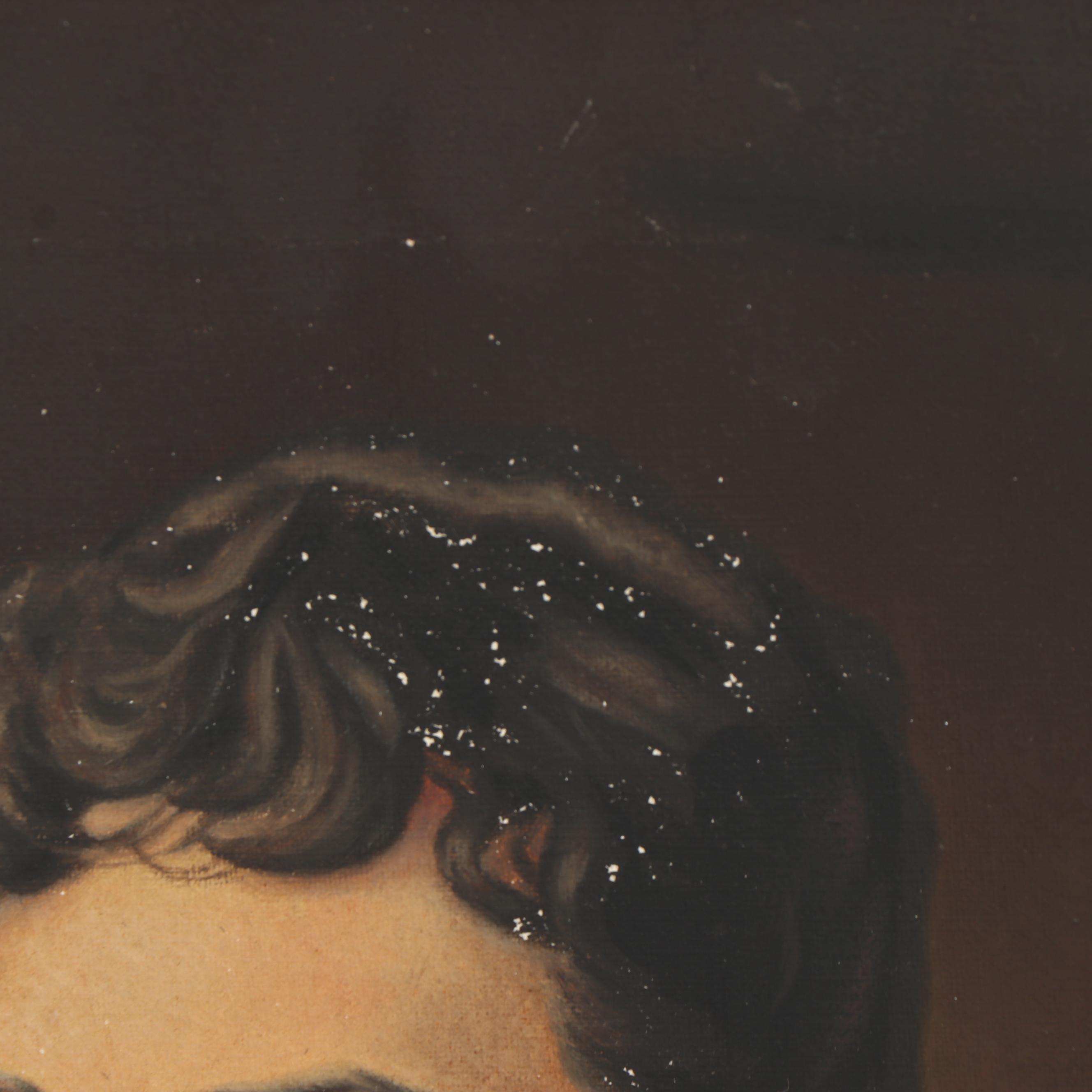 W. S. Harney Oil Painting Portrait of a Woman