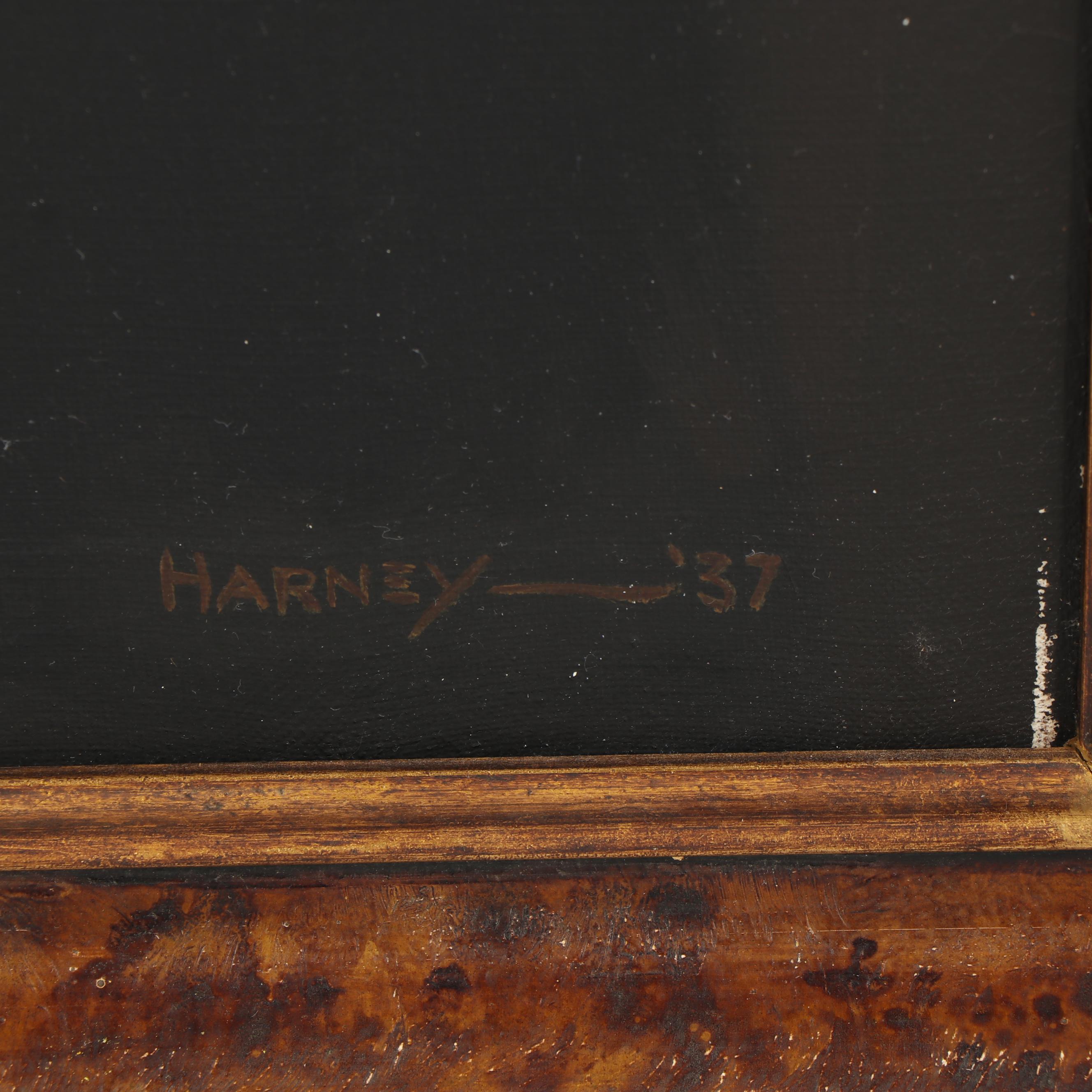 W. S. Harney Oil Painting Portrait of a Woman