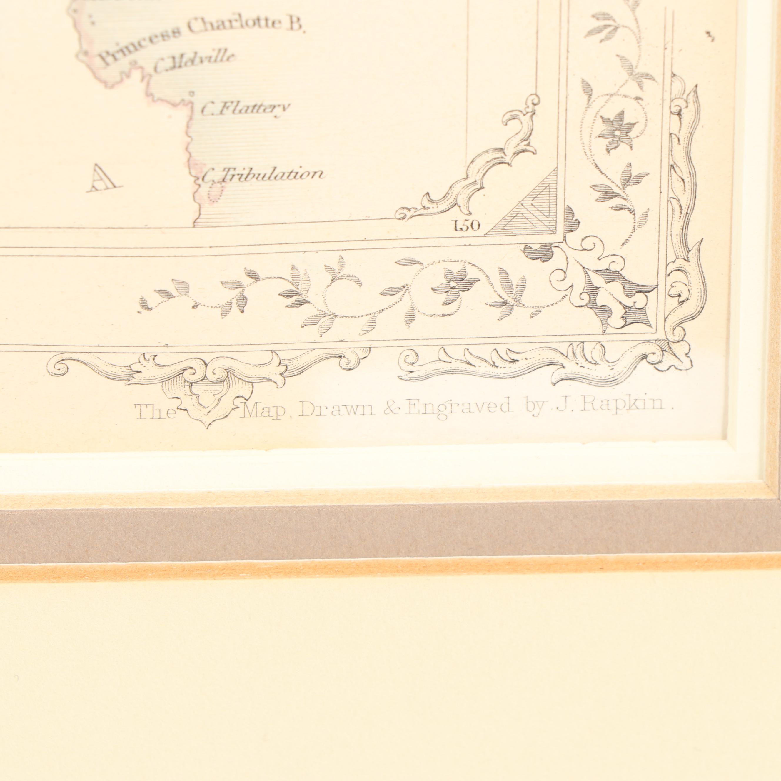 Antique 1852  John Tallis Map "Malay Archipelago"
