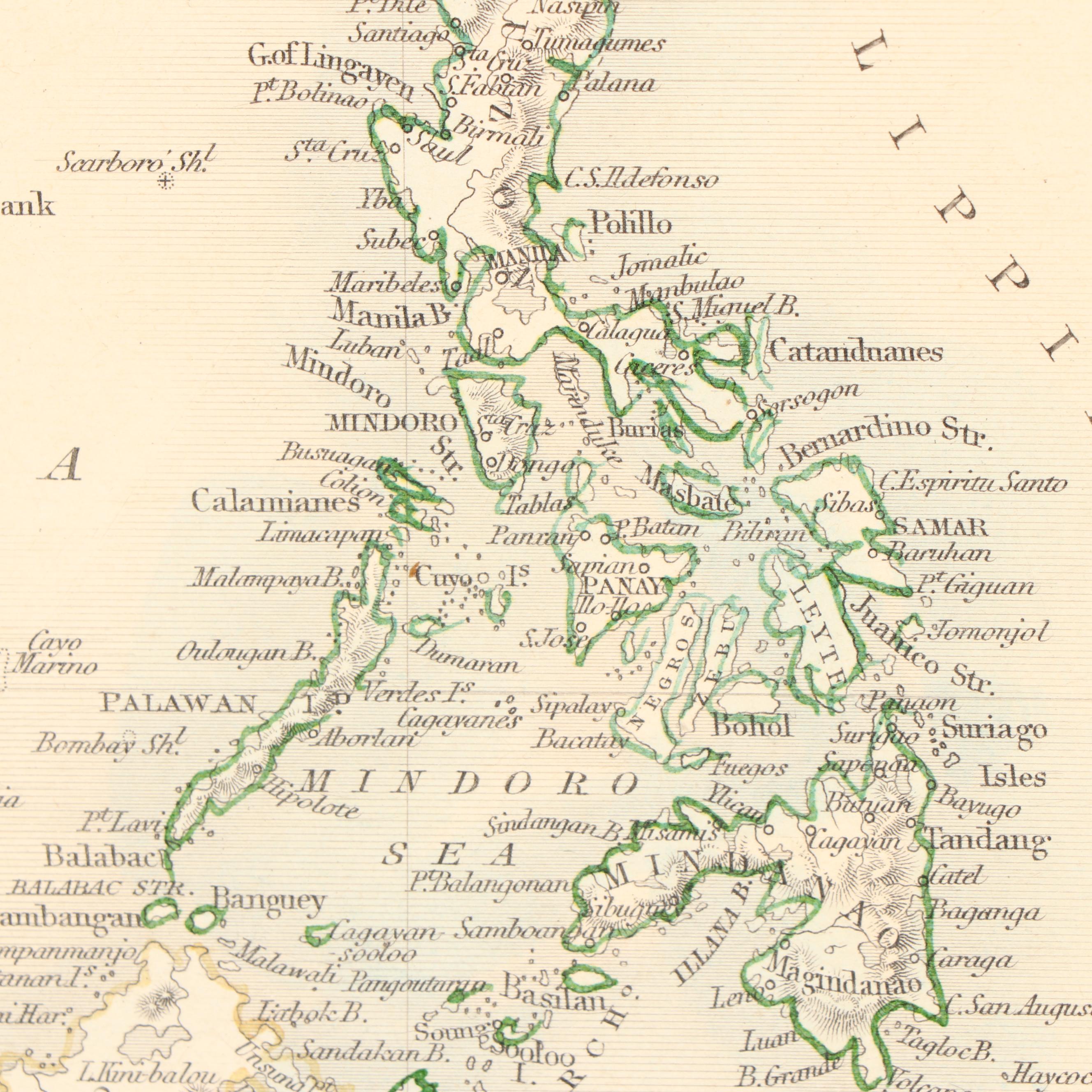 Antique 1852  John Tallis Map "Malay Archipelago"