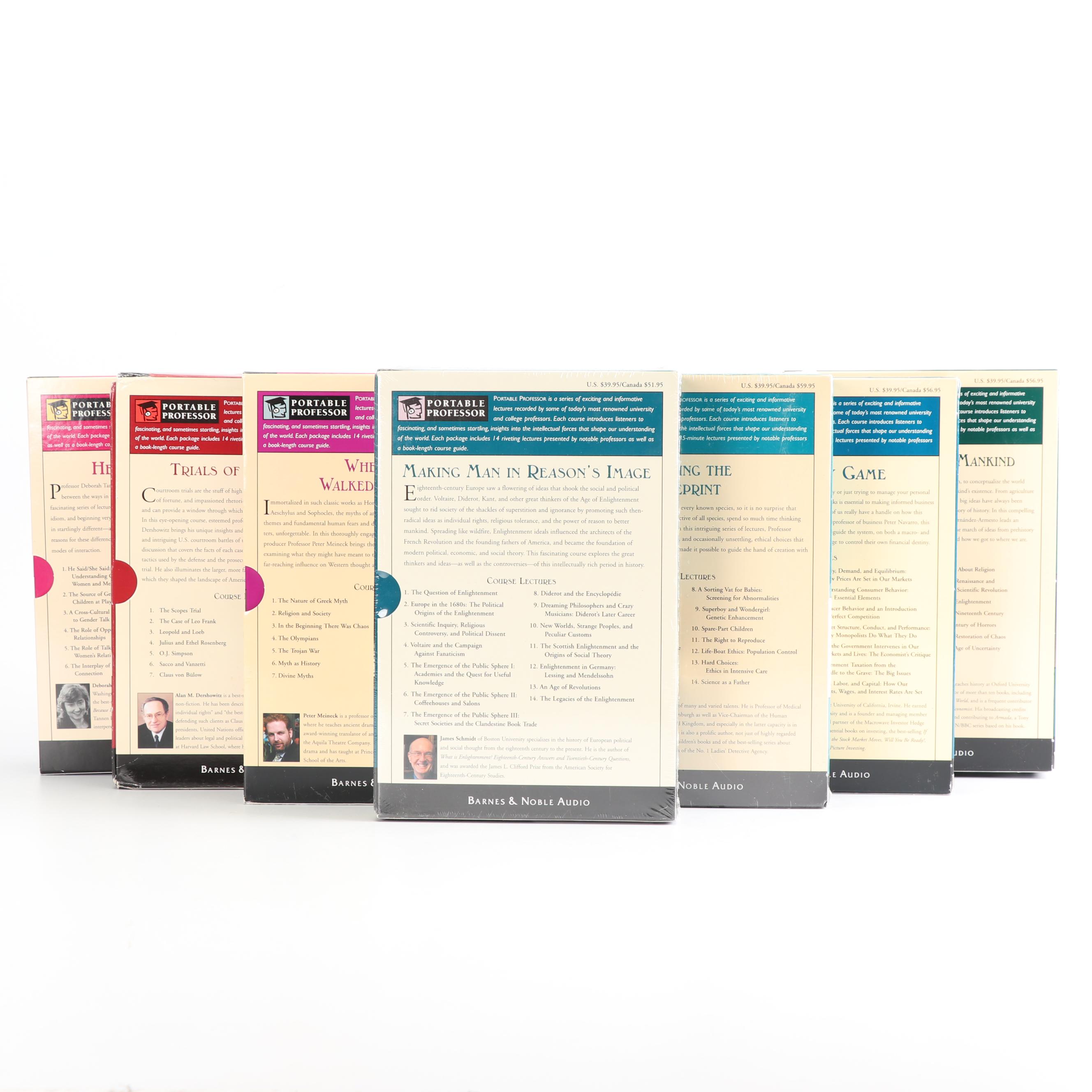 "Portable Professor" University Lecture Series CD Boxed Sets