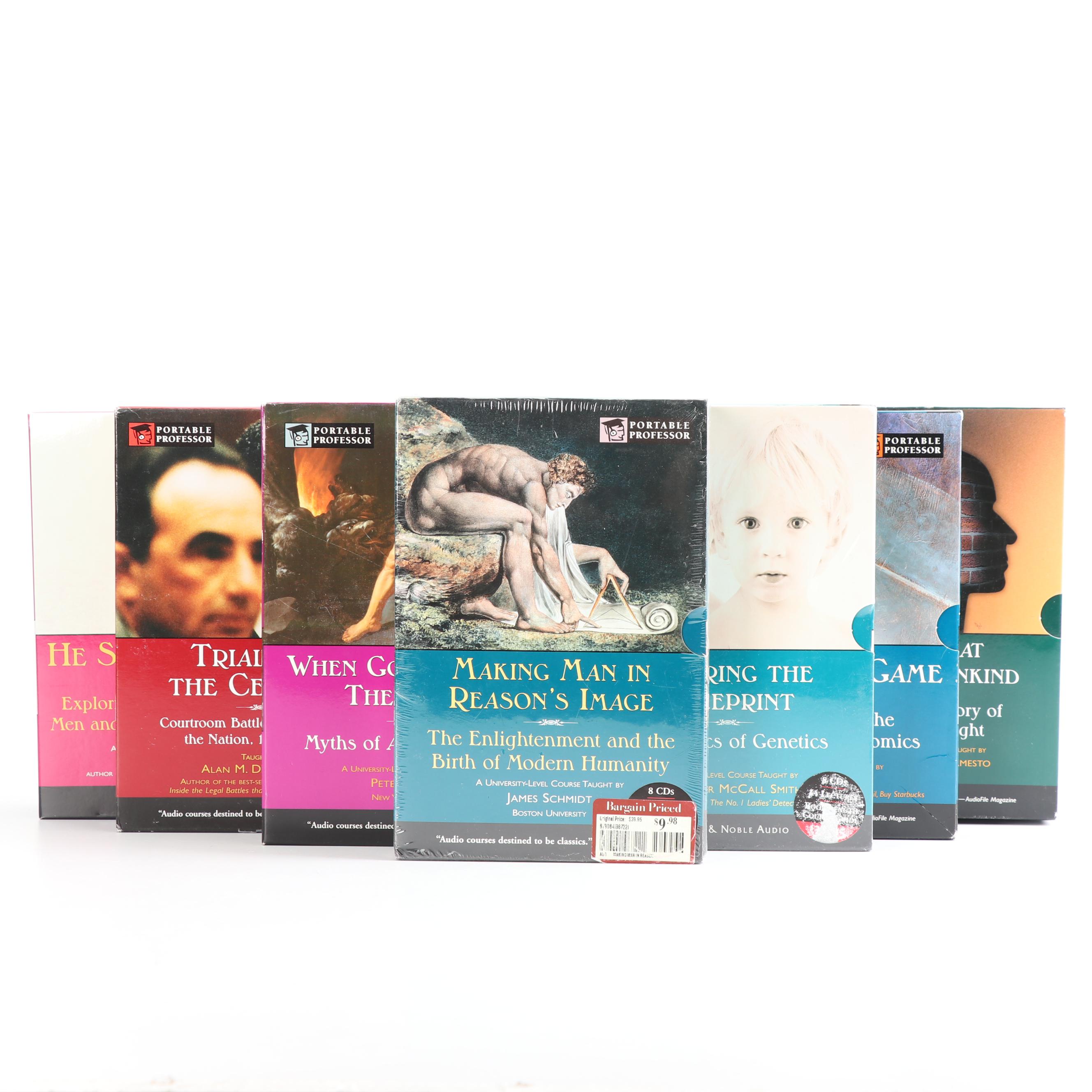 "Portable Professor" University Lecture Series CD Boxed Sets