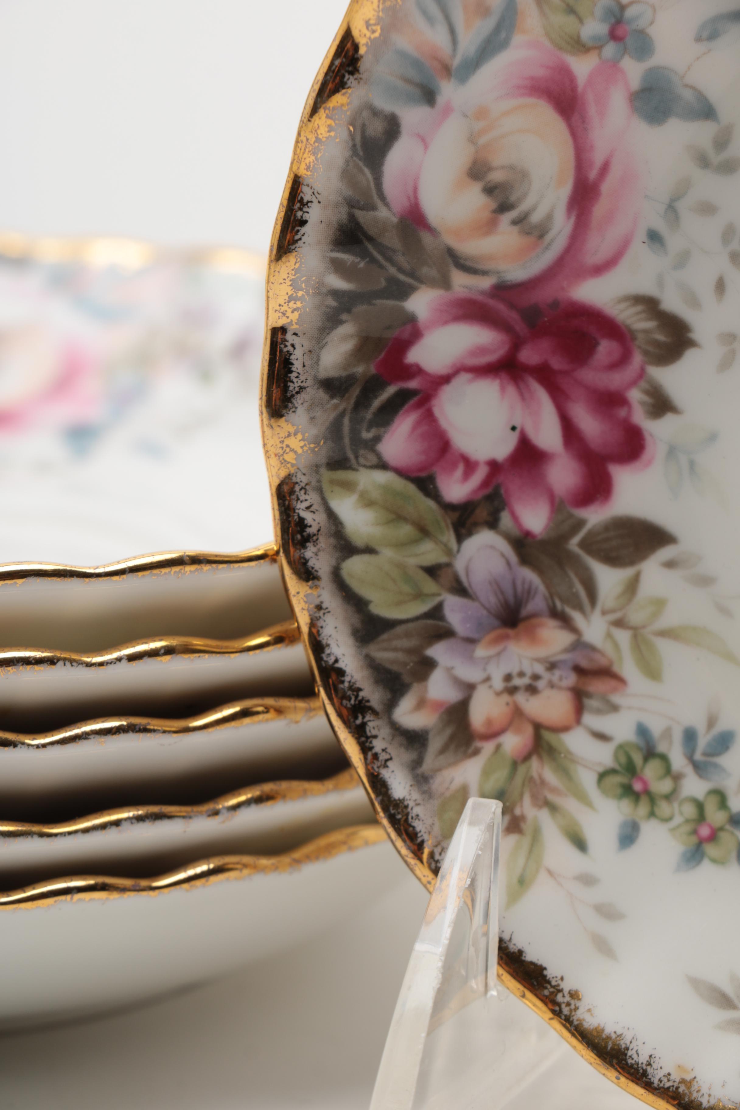 English Royal Albert "Autumn Roses" Bone China Tableware