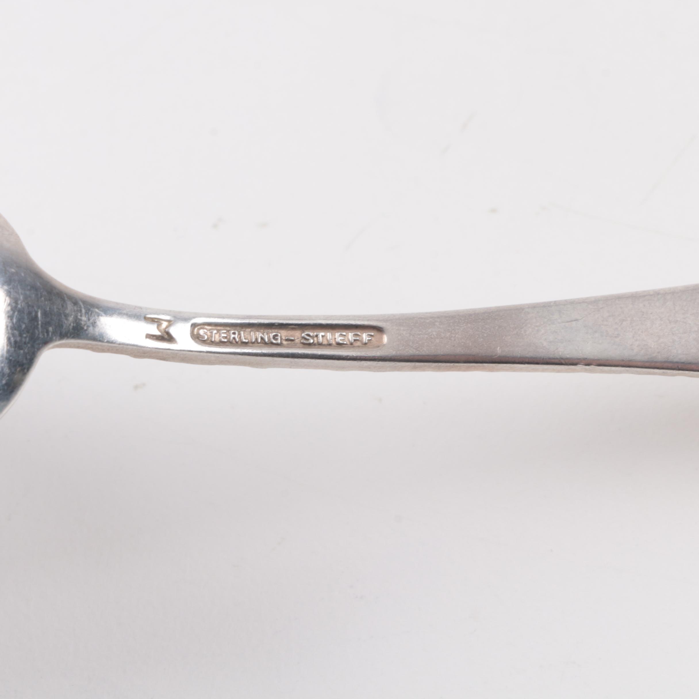 Kirk & Son "Repoussé" Sterling Silver Flatware Service for Twelve