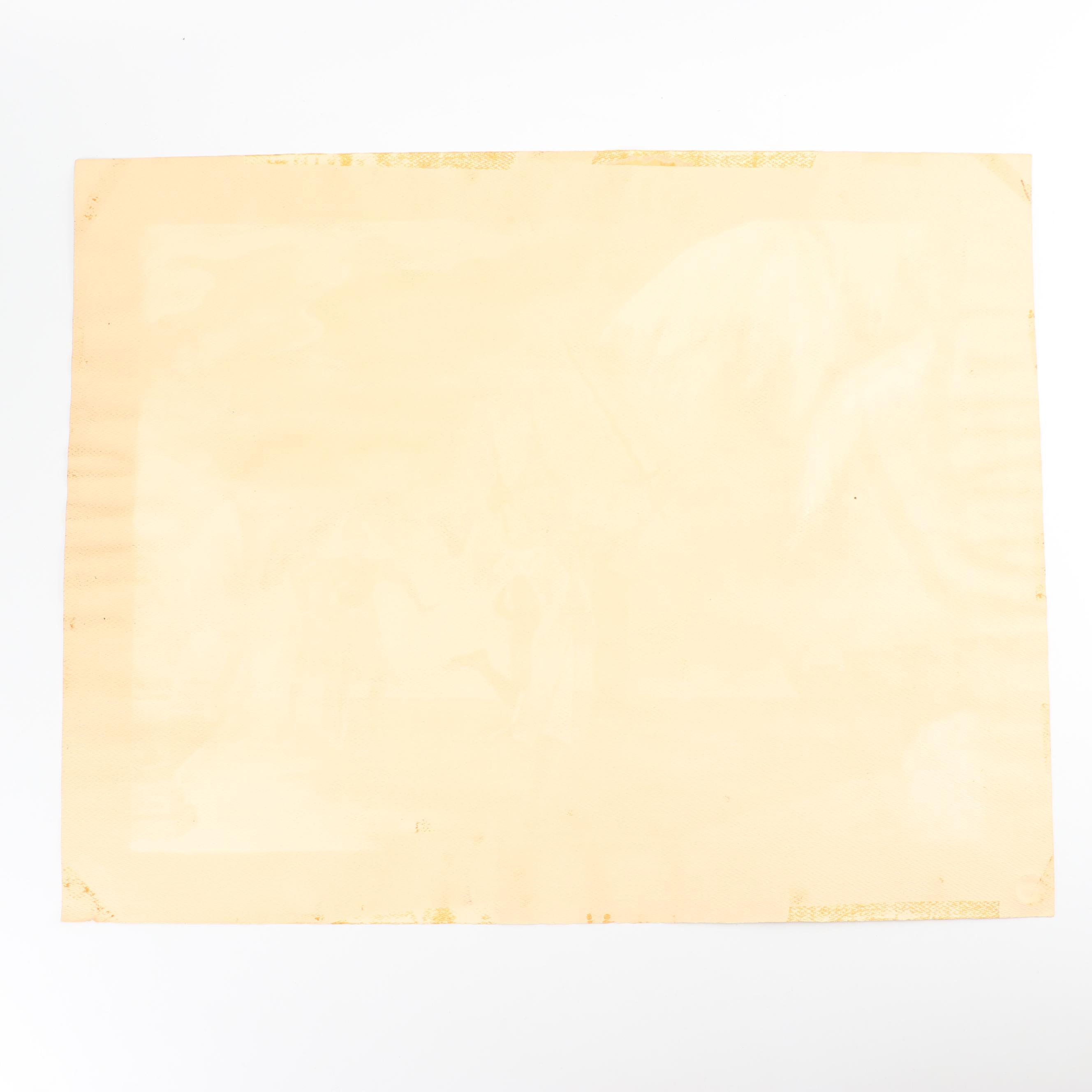 Watercolor and Gouache Painting of Thai Dancers