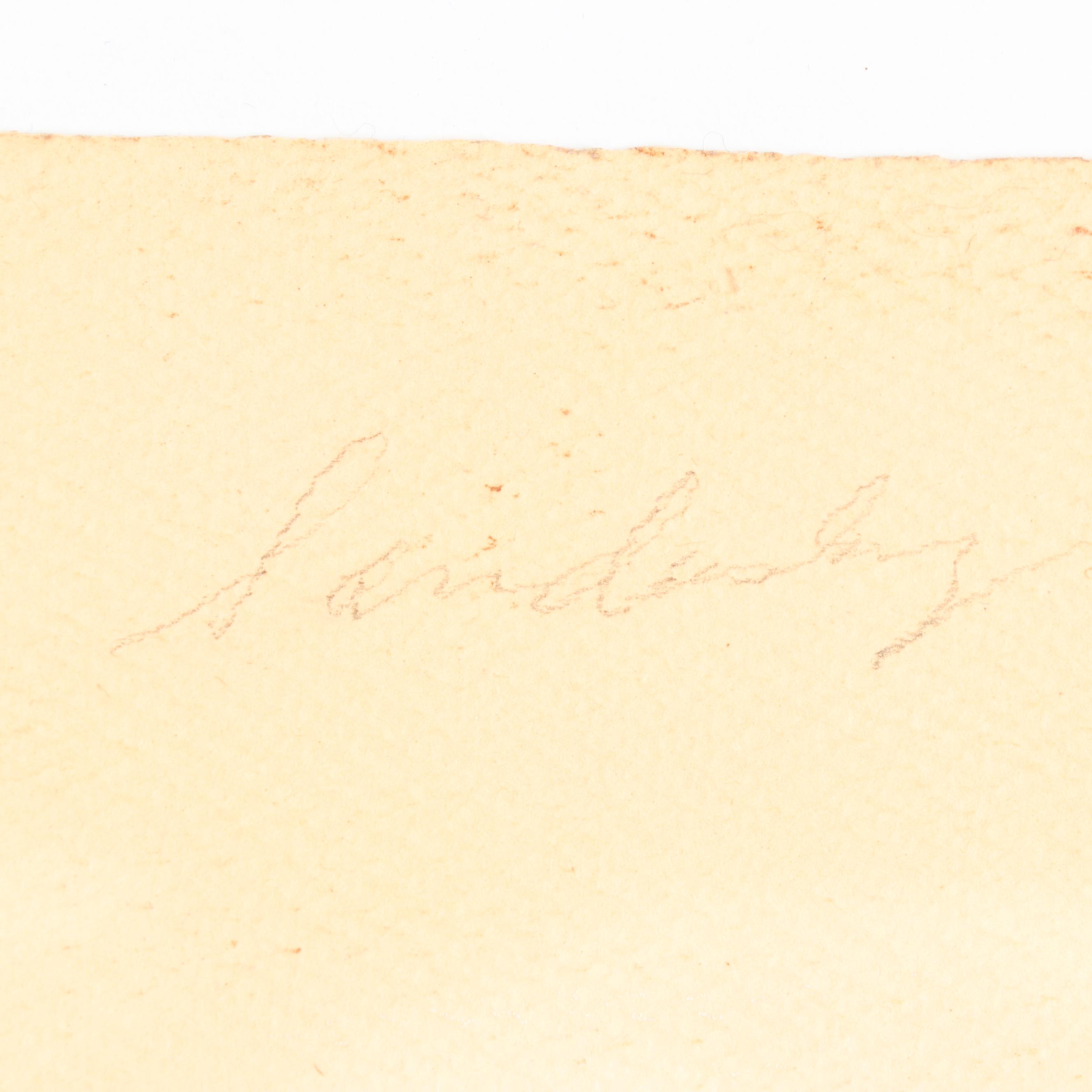 S. Jahnke Watercolor and Gouache Painting of Thai Dancers