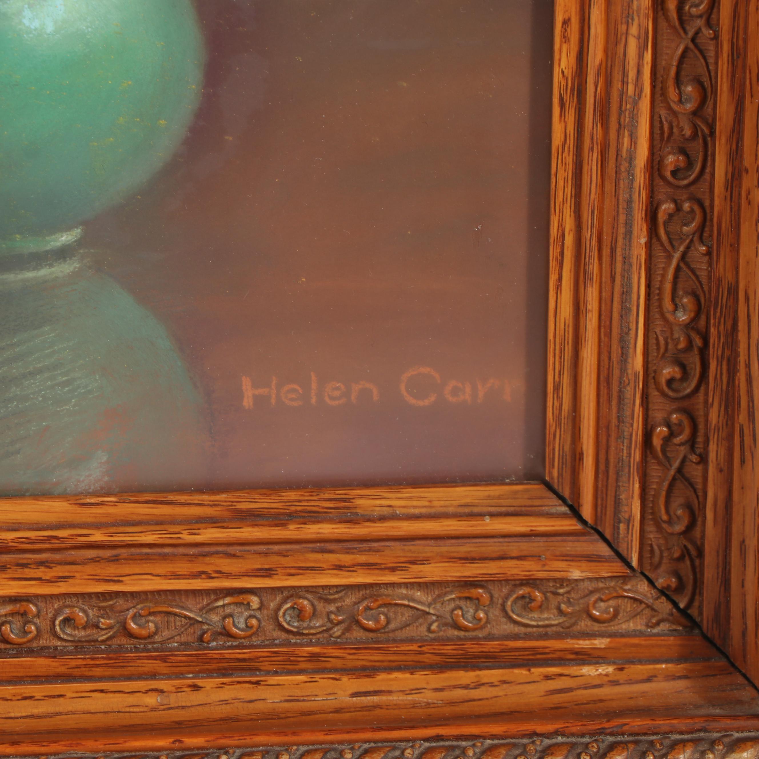 Helen Carr Floral Still Life Oil Painting
