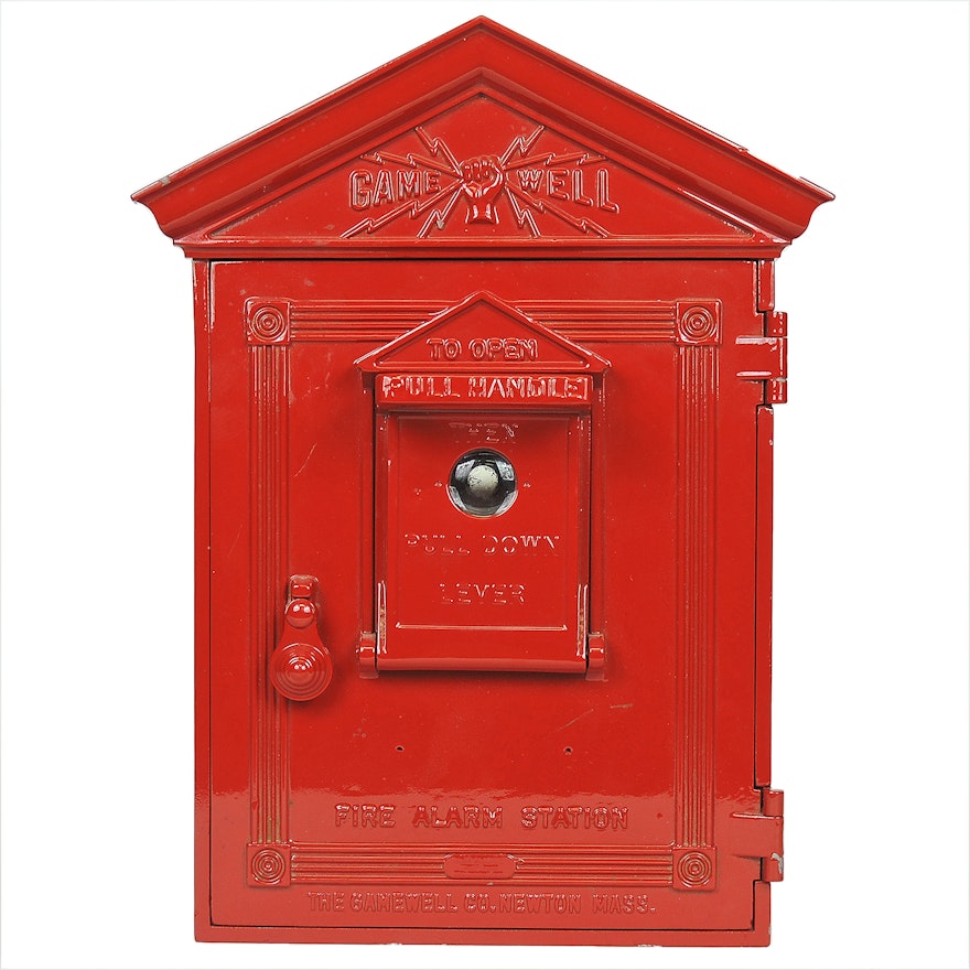 "Gamewell" Fire Alarm Box