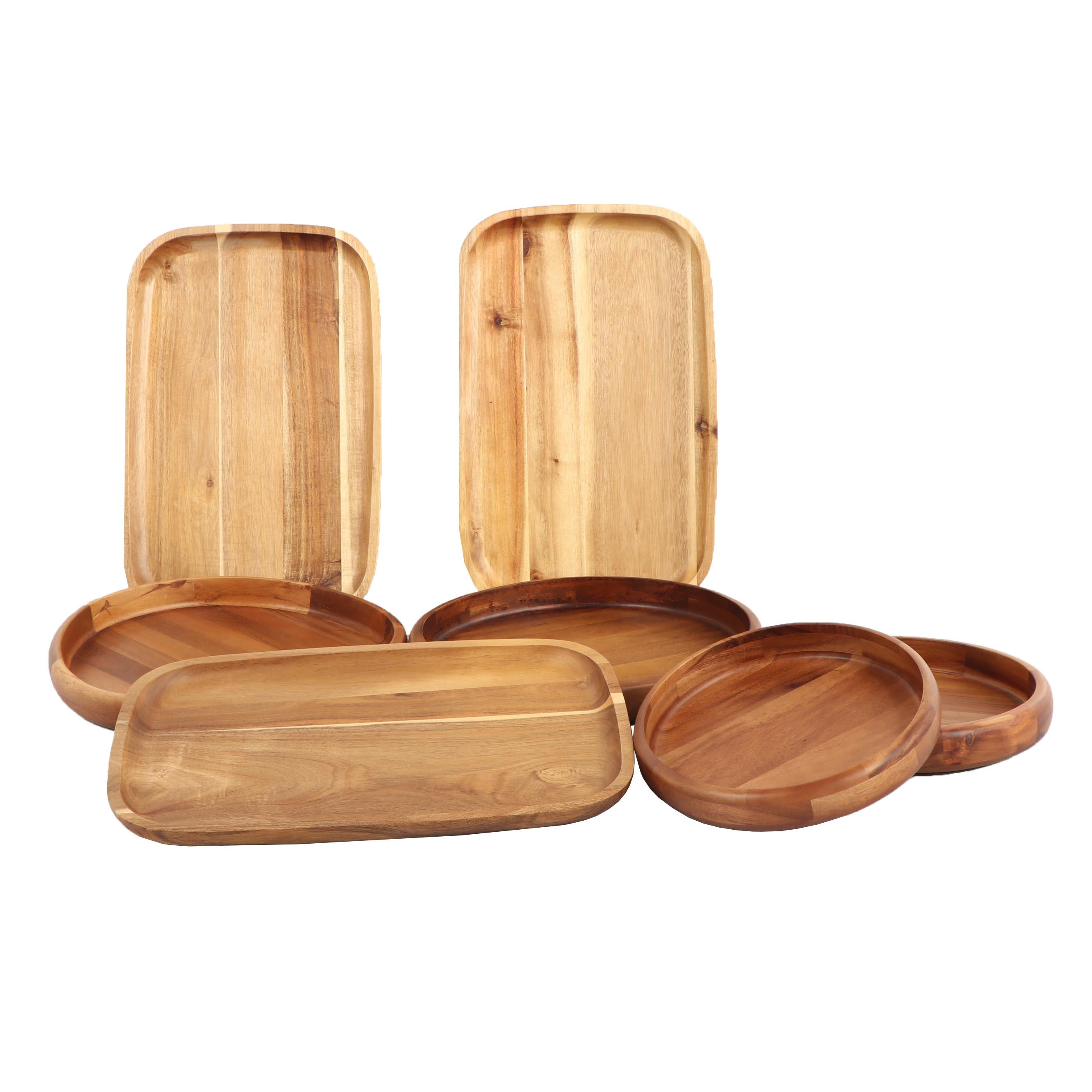 Acacia Serving Trays and Platters including Coventry