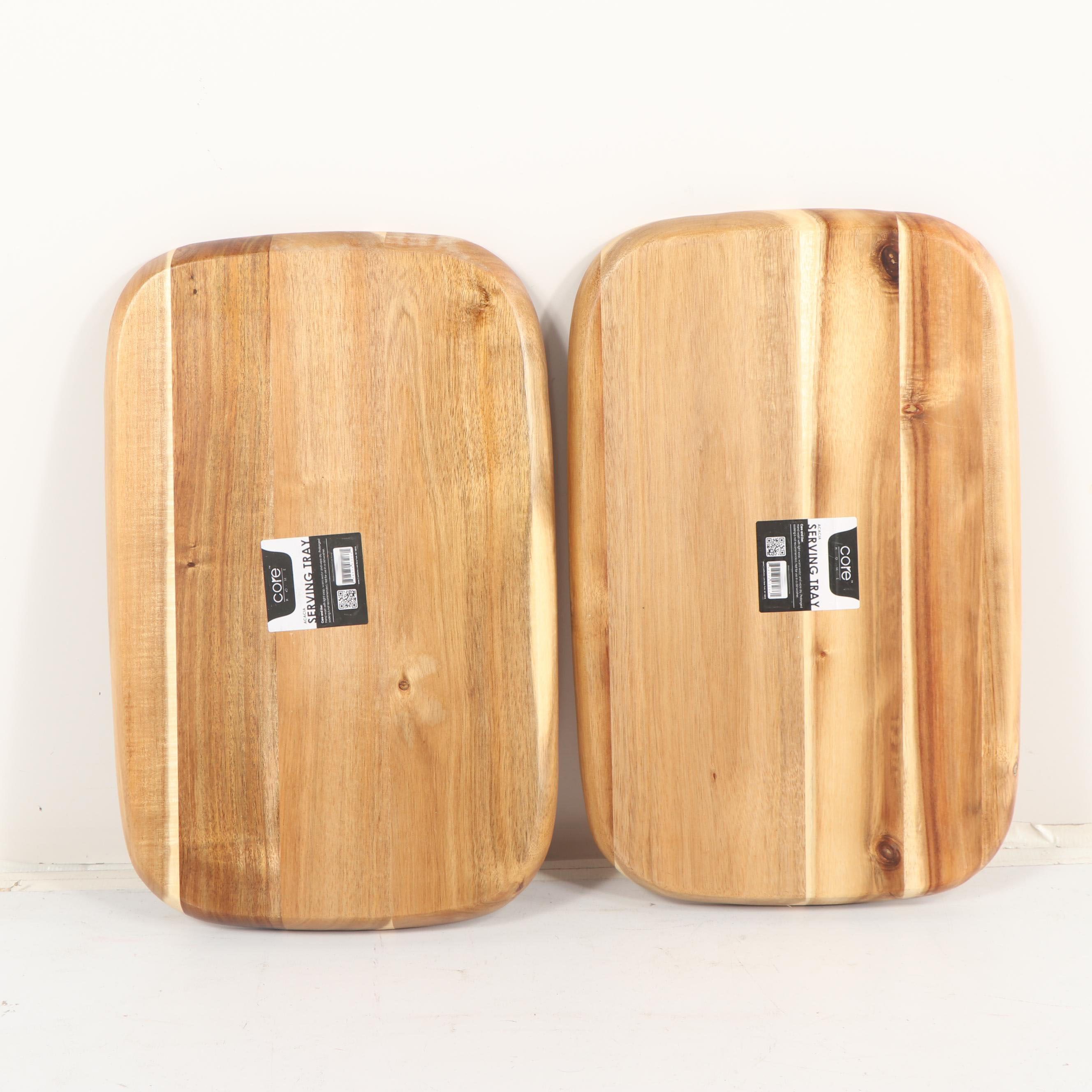 Acacia Serving Trays and Platters including Coventry