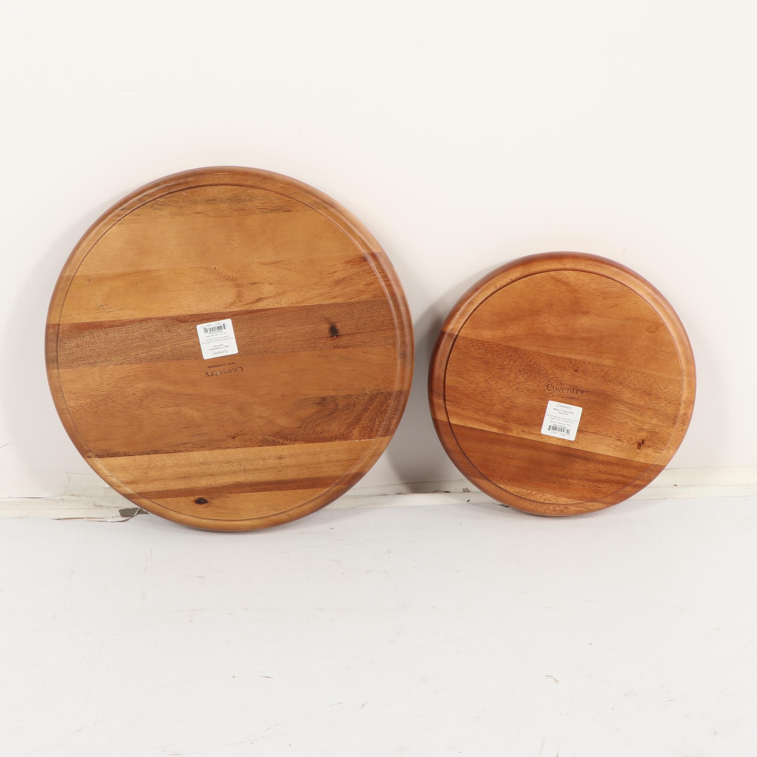 Acacia Serving Trays and Platters including Coventry