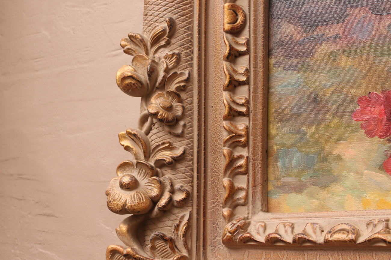 Vargas Floral Still Life Oil Painting