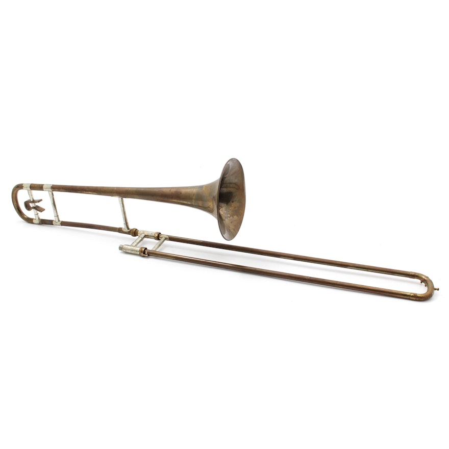 C. 1950 Reynolds Medalist Tenor Trombone with Case