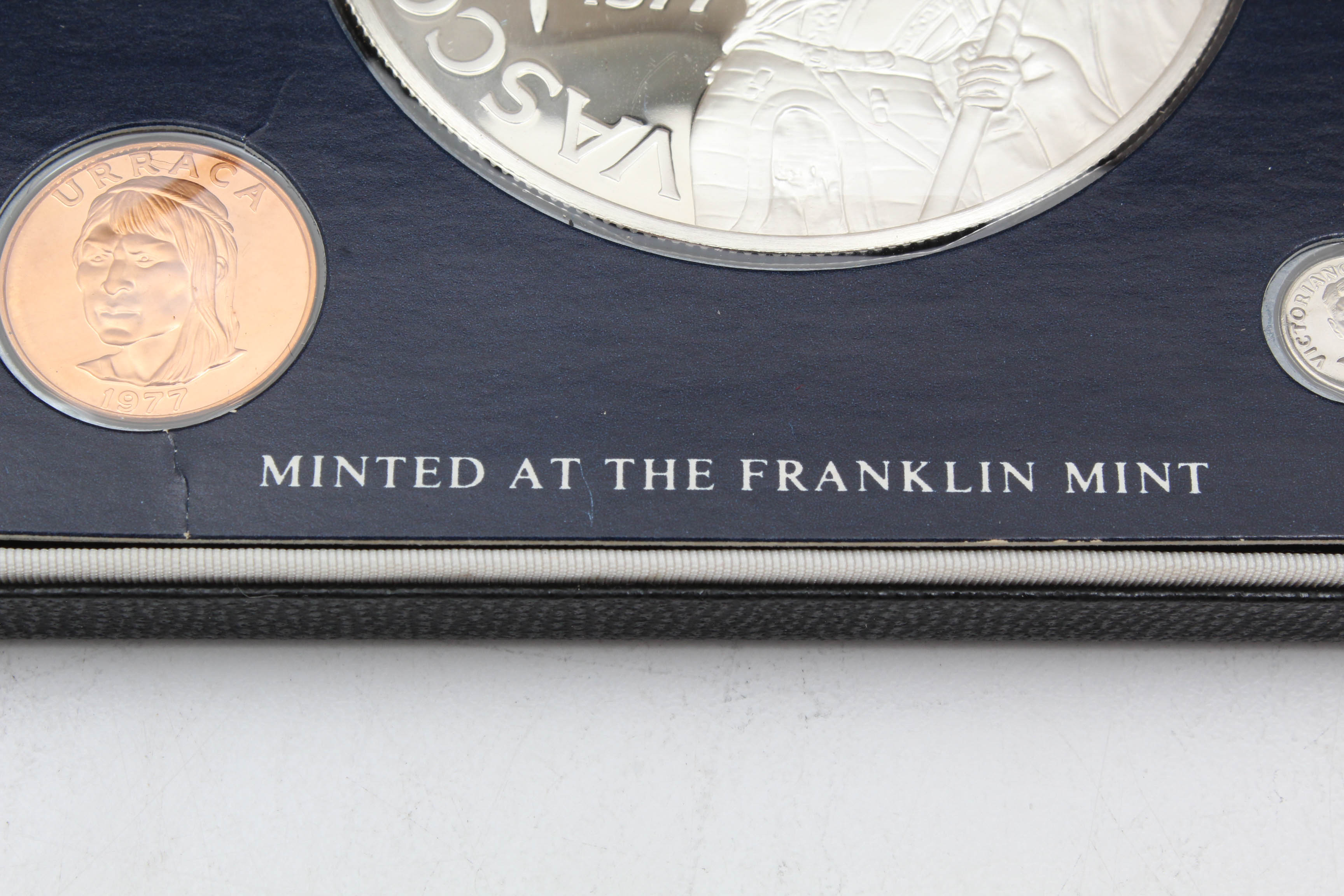 1978 Republic of Panama Proof Coin Set, Including Silver Coins