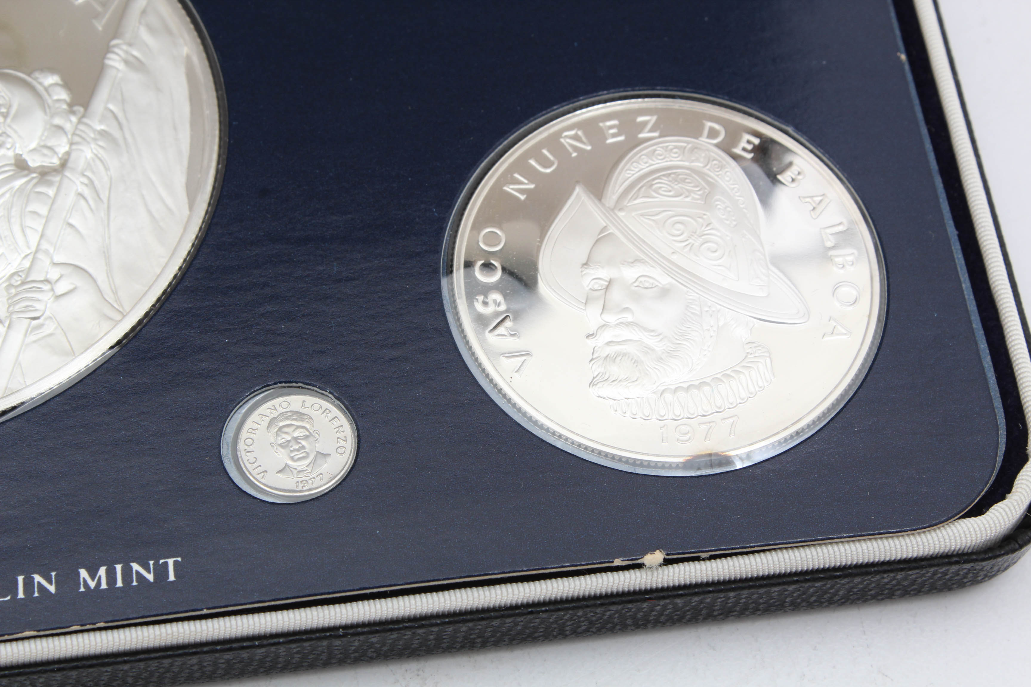 1978 Republic of Panama Proof Coin Set, Including Silver Coins