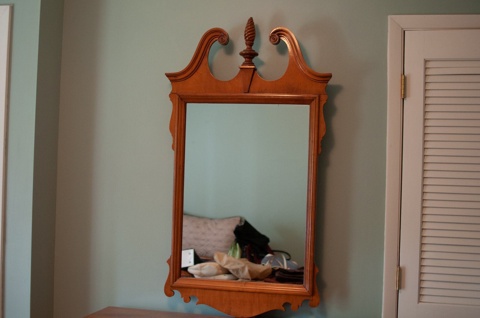 Federal Style Maple Dresser and Night Stand by Kling Furniture