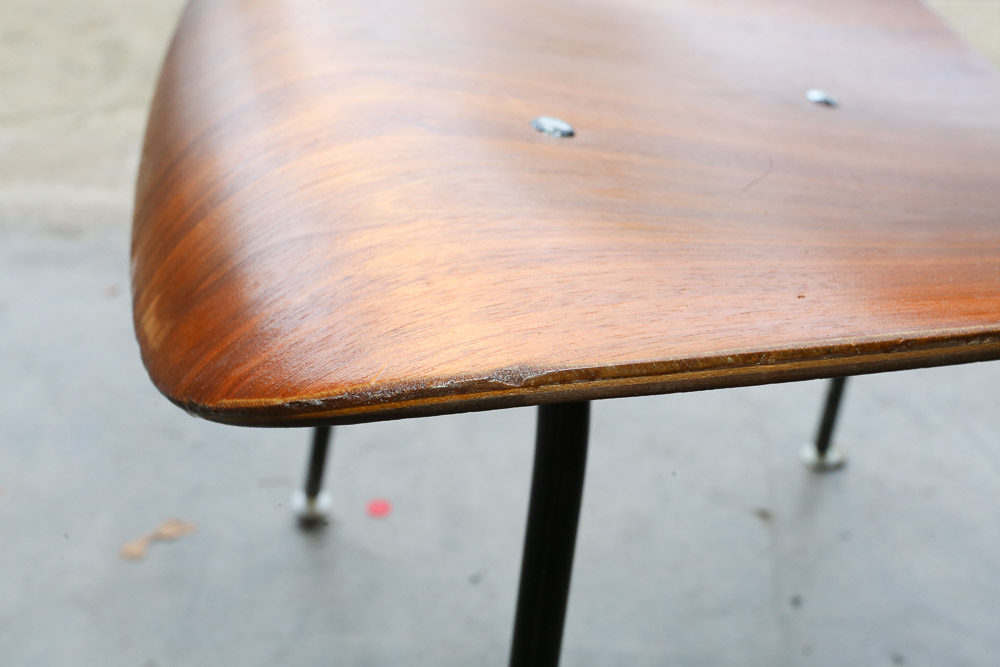"Eames Molded Plywood Dining Chair" Bent Plywood Chairs, Mid-20th Century